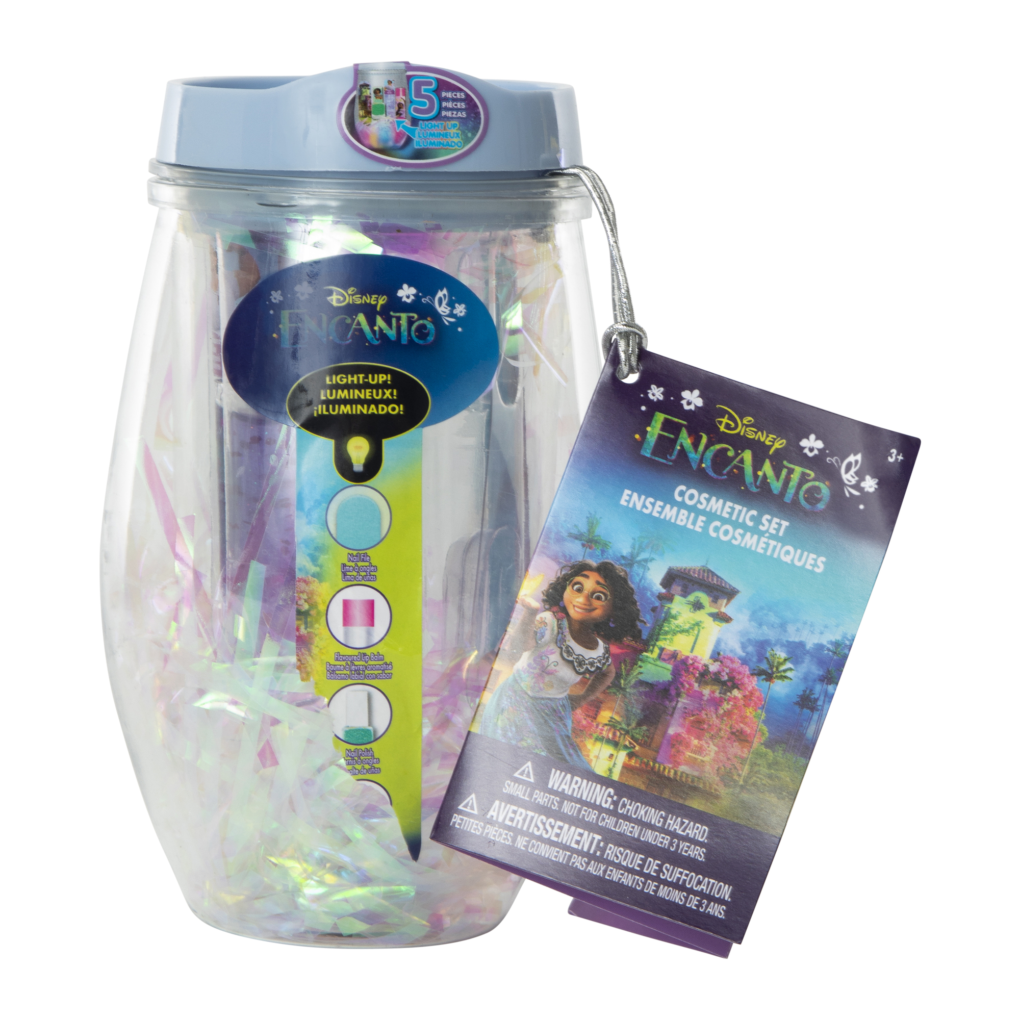 Disney Encanto Light-Up Tumbler Cosmetic Set 5-Piece