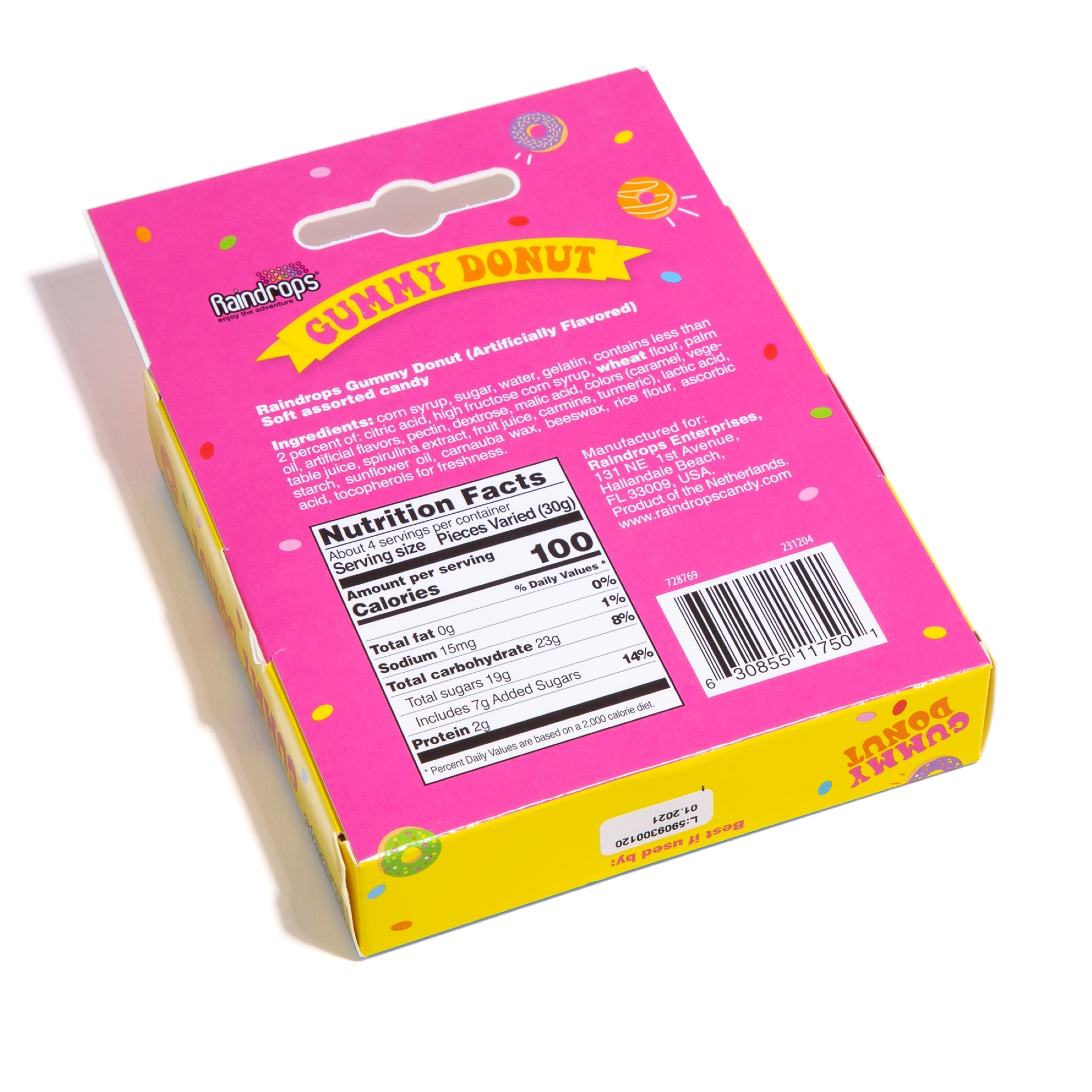 Raindrops® Gummy Donut 4.59oz