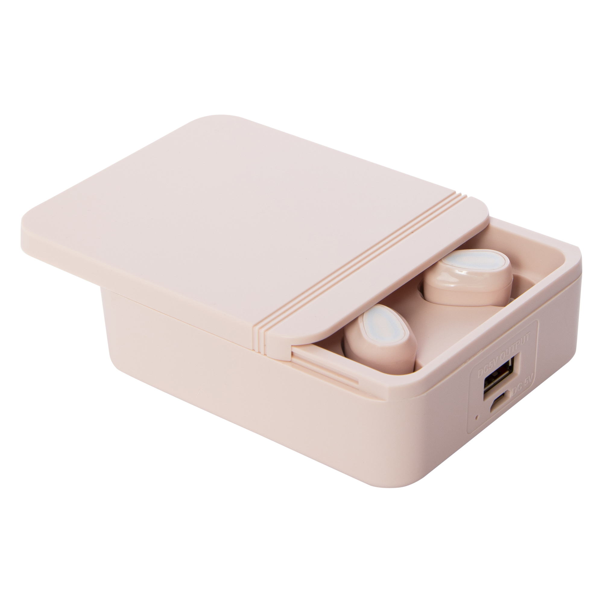 LED bluetooth® earbuds with mic & power bank charger case | Five Below