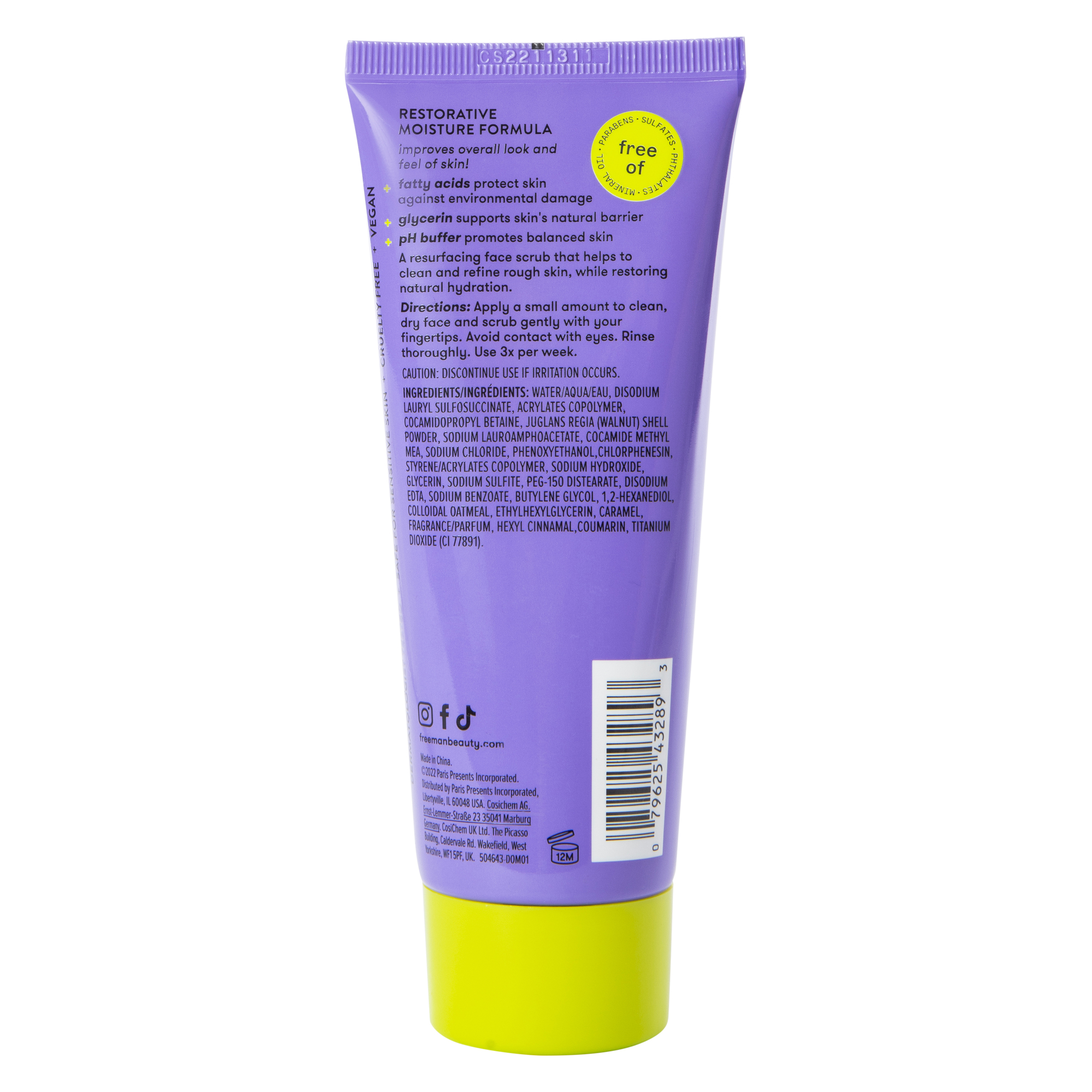 Freeman® Exfoliator Cleanser 3 Fl.oz