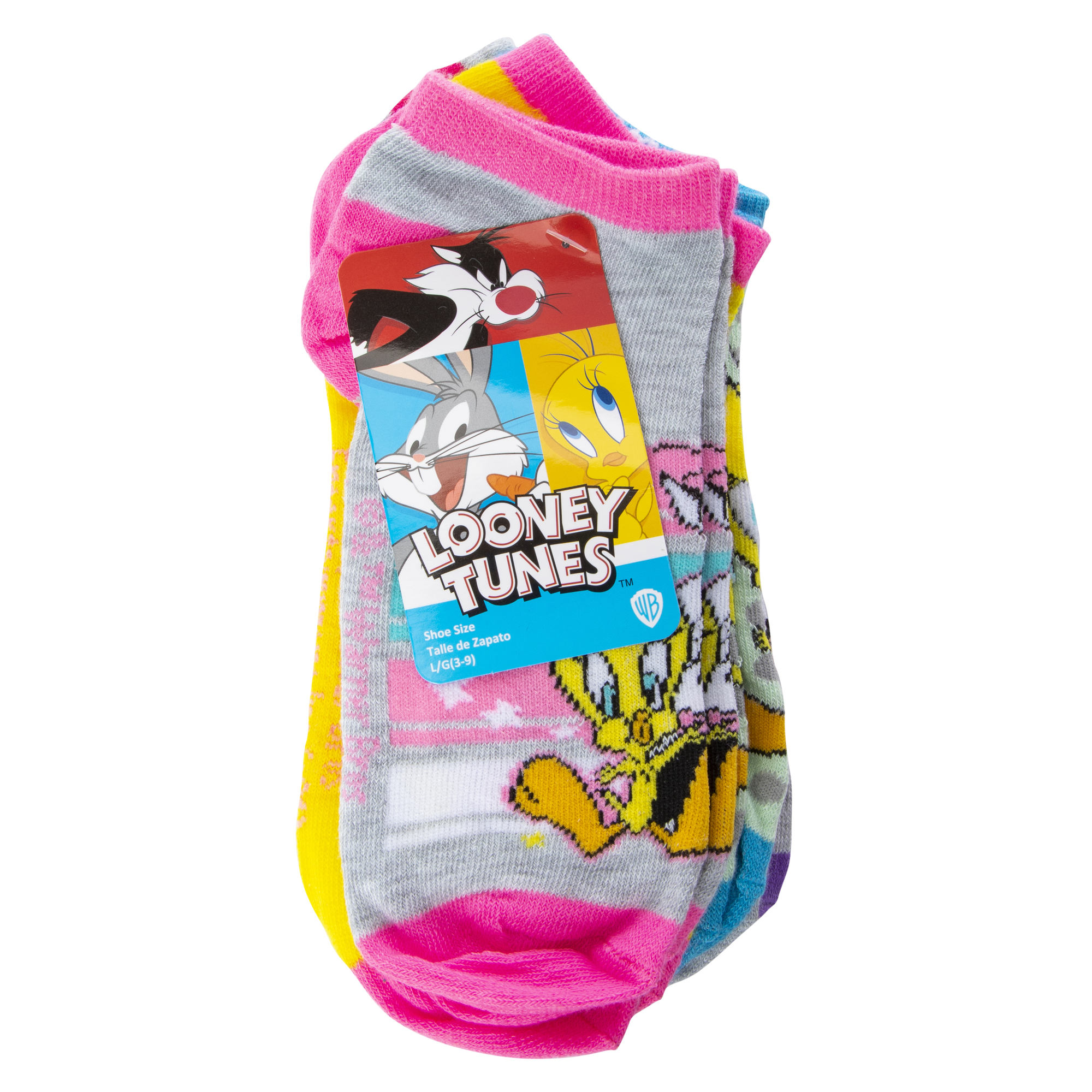 Looney Tunes™ Ladies Ankle Socks 5-Pack