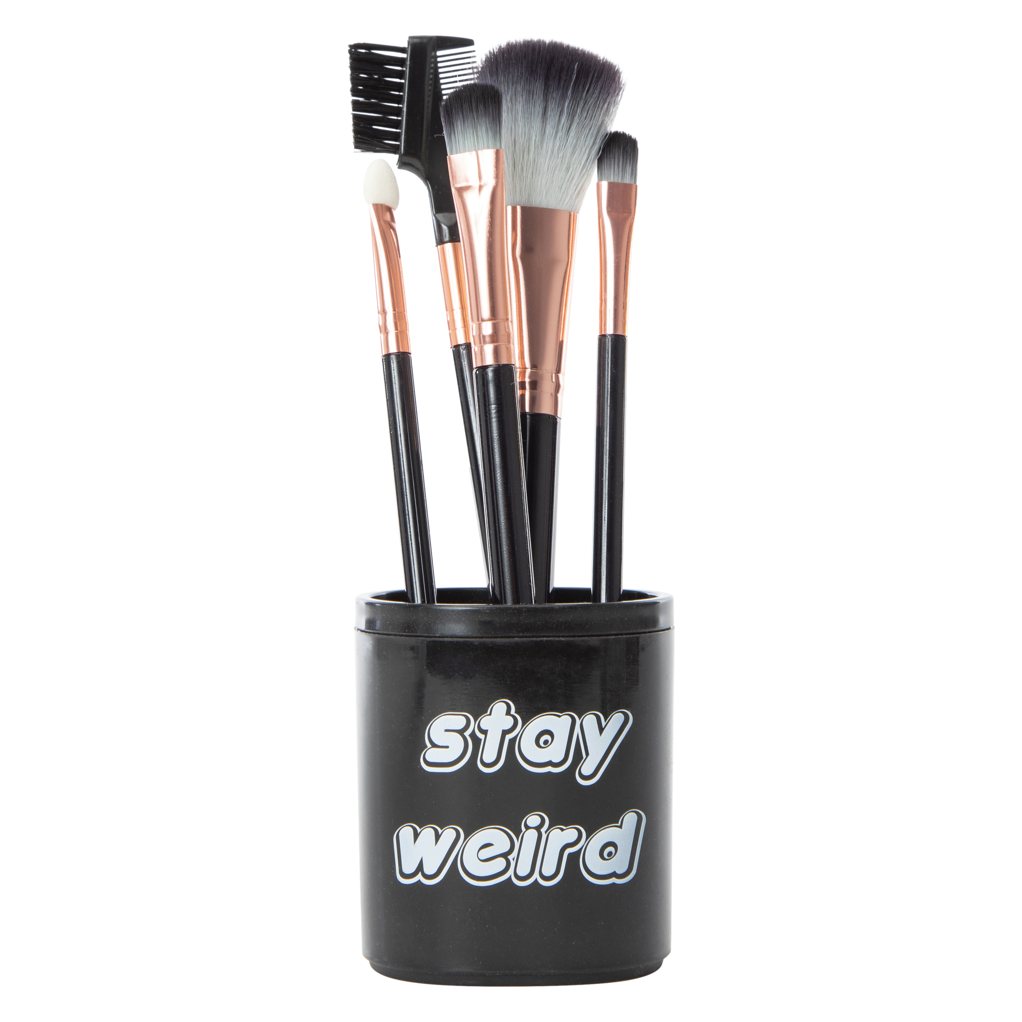 Gina Beauty™ Makeup Brush Set With Holder 6-Piece