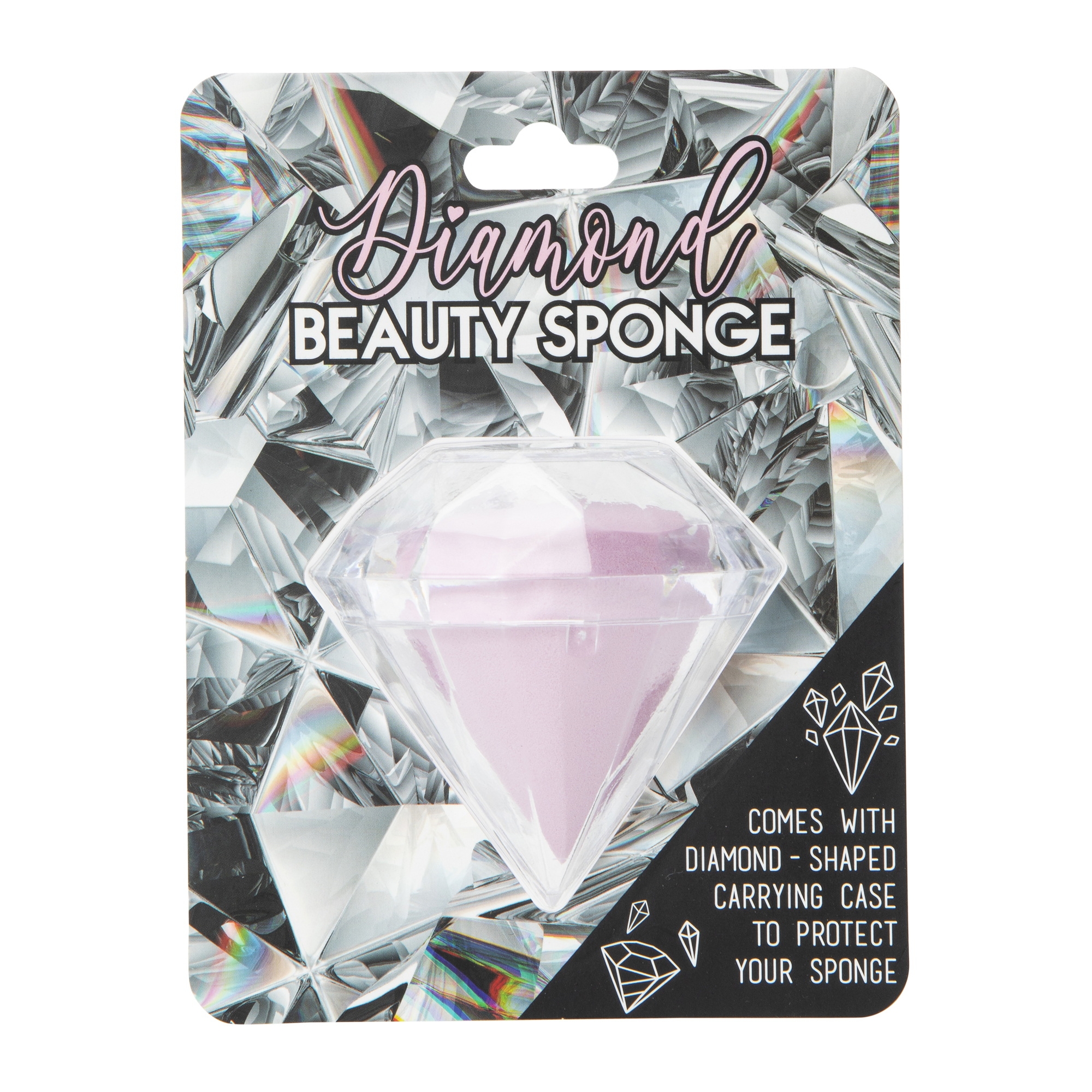 Diamond-Shaped Beauty Sponge & Case
