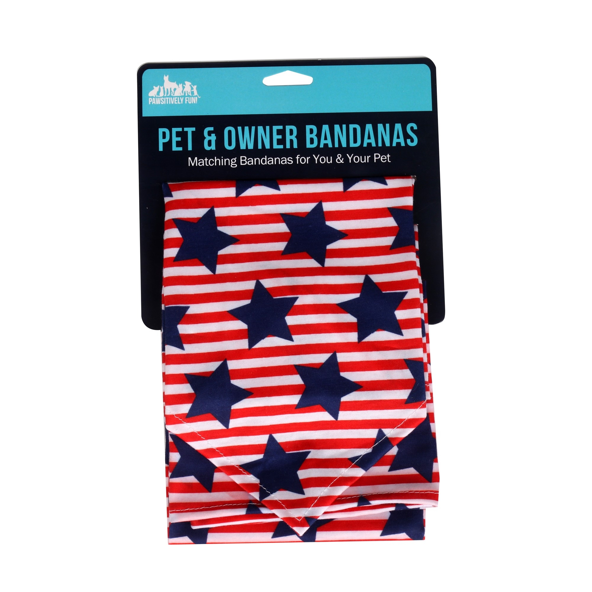 Pet & Owner Usa Bandanas