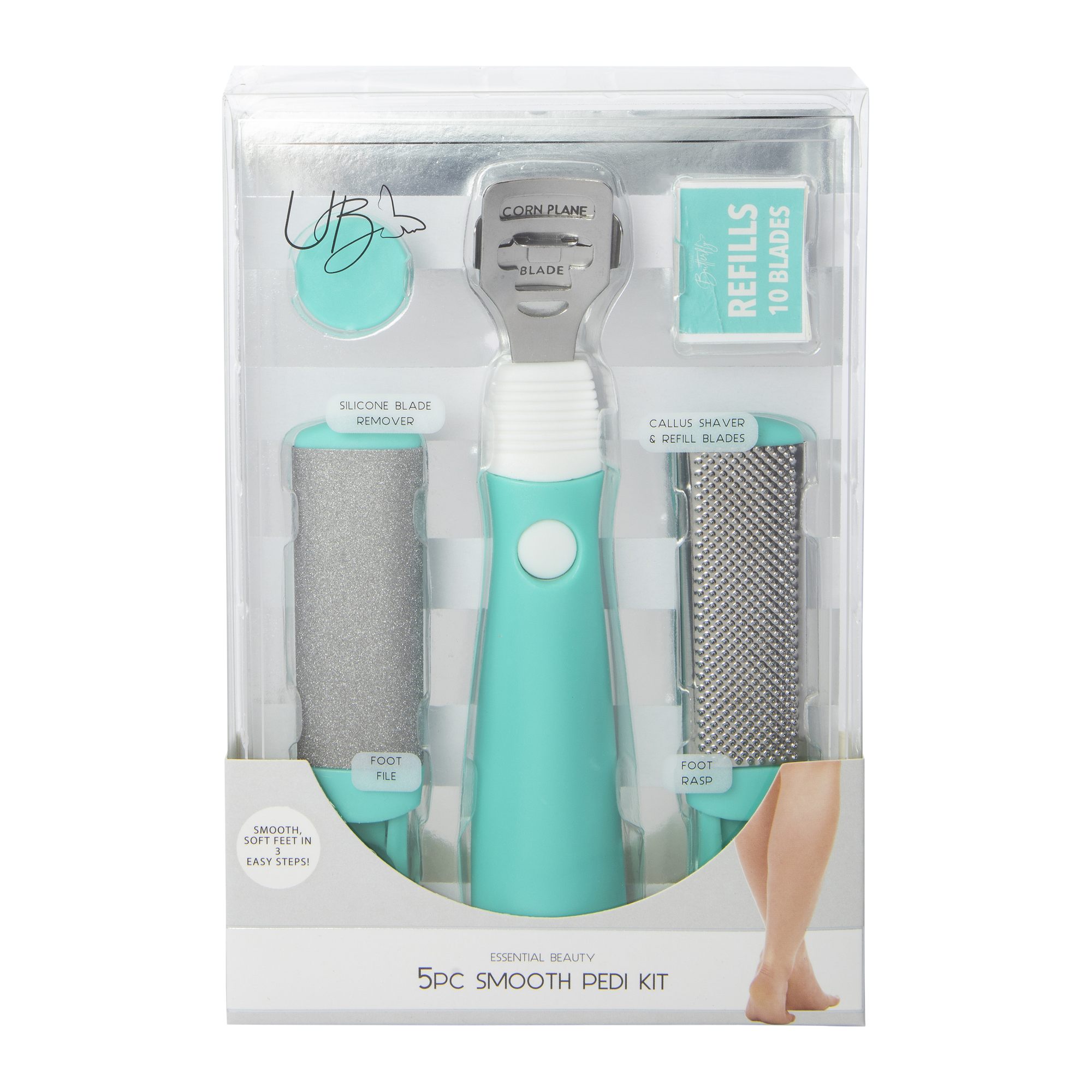 Essential Beauty 5-Piece Smooth Pedi Kit