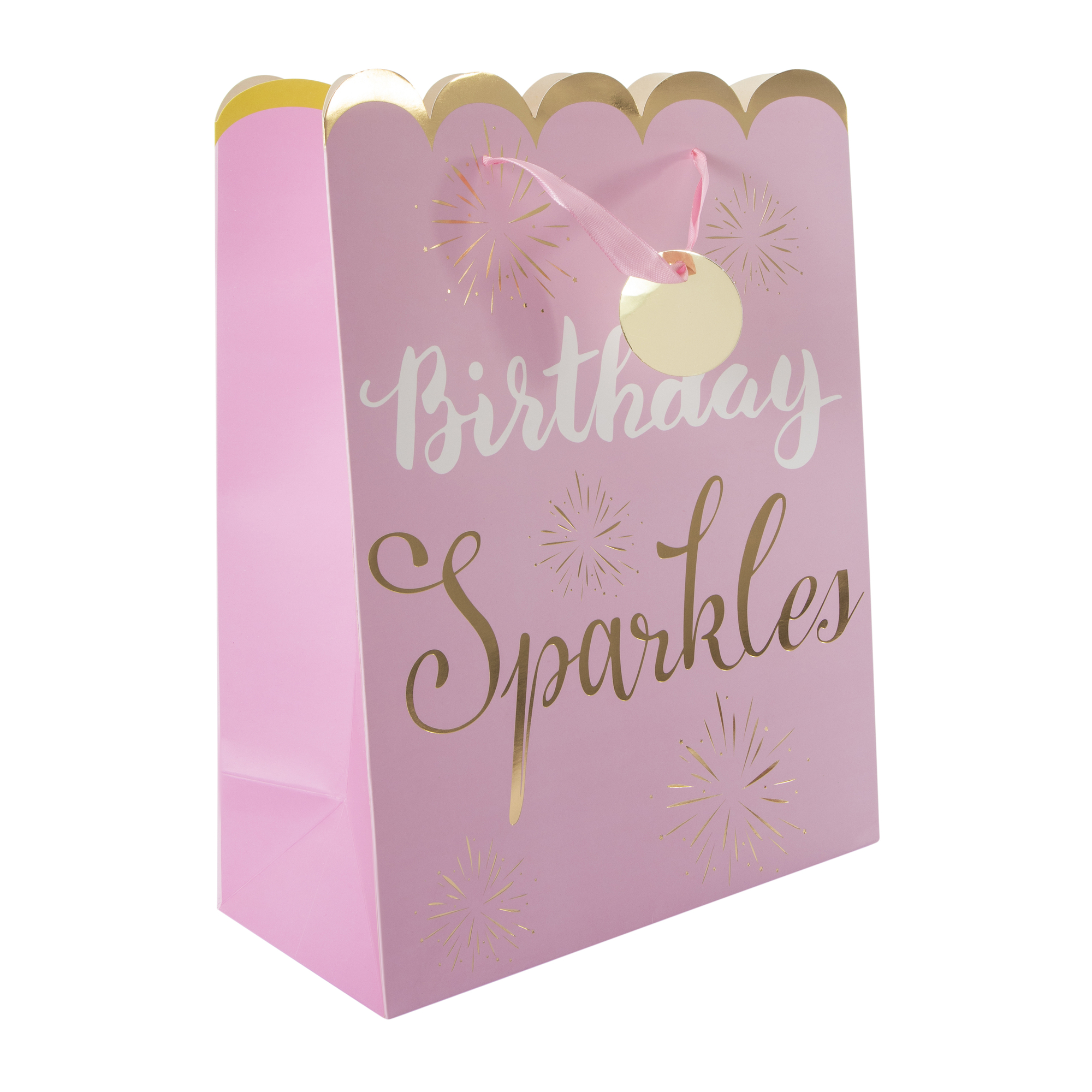 Large Magical Party Gift Bag With Scalloped Edges 12.75in x 10.375in