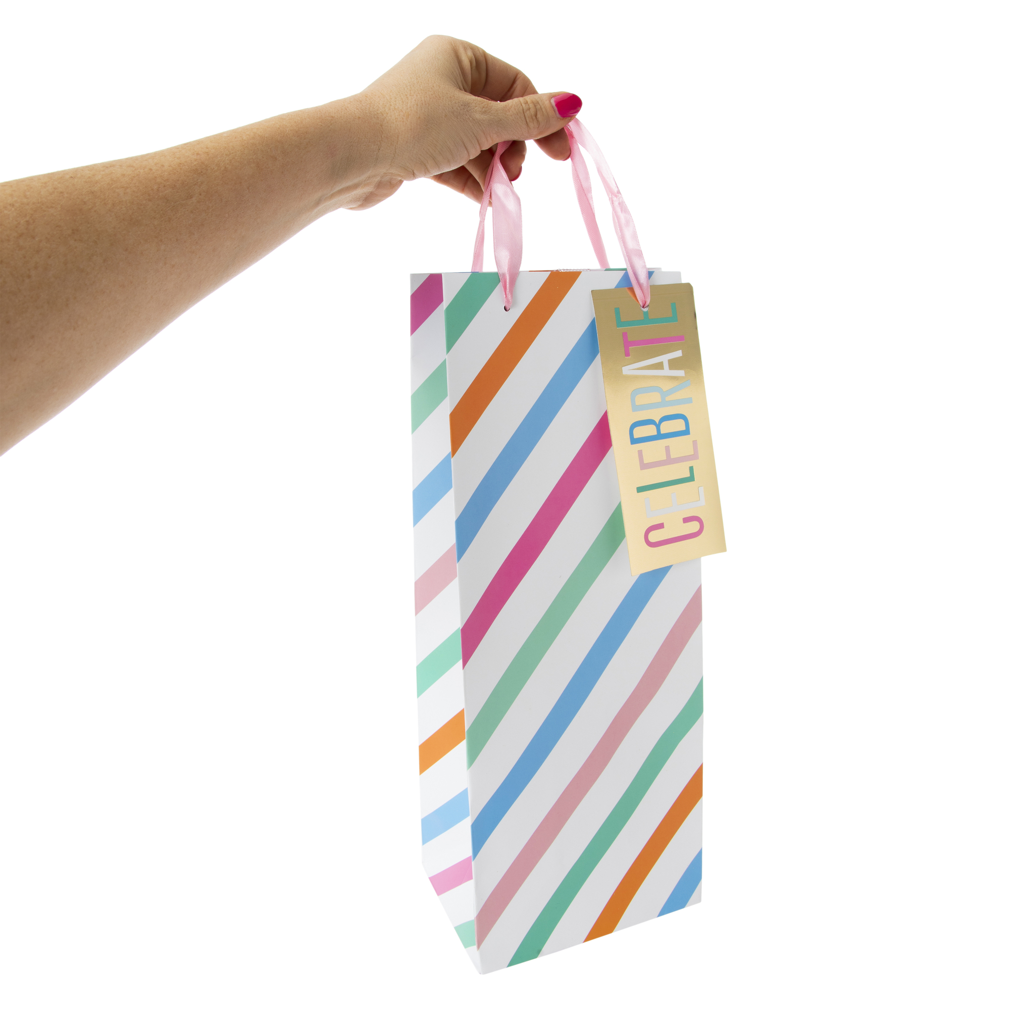 Large Bottle Bag Gift 5in x 14in