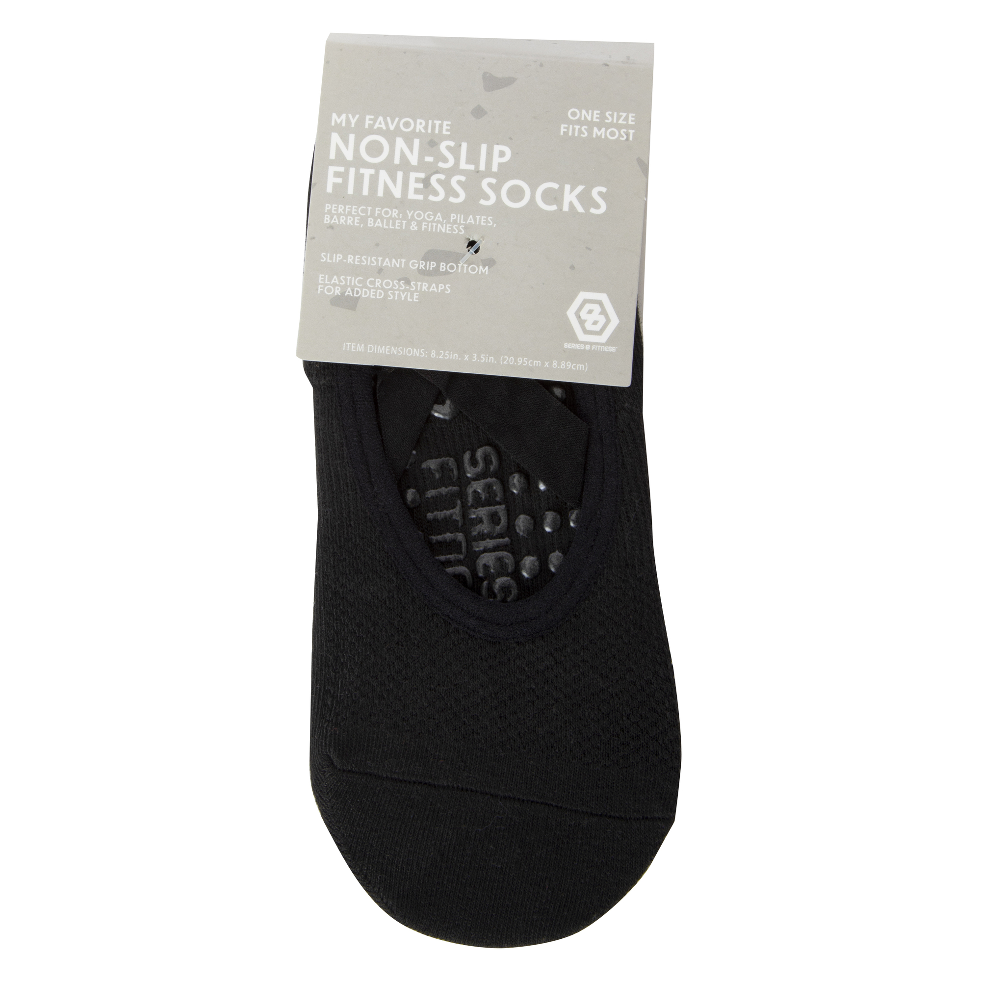 Series 8-Fitness™ Non-Slip Fitness Socks