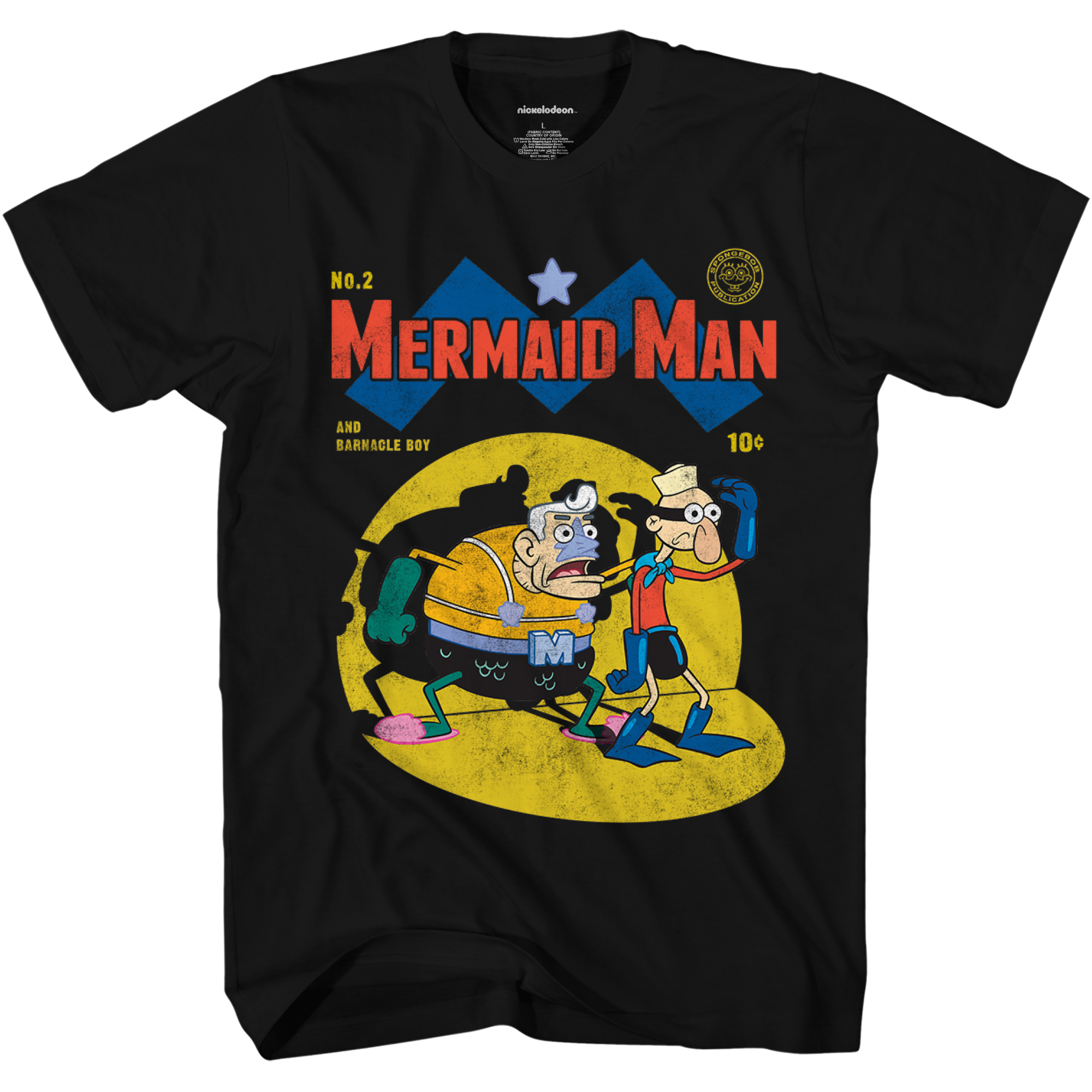 Spongebob Squarepants™ Mermaid Man & Barnacle Boy Graphic Tee