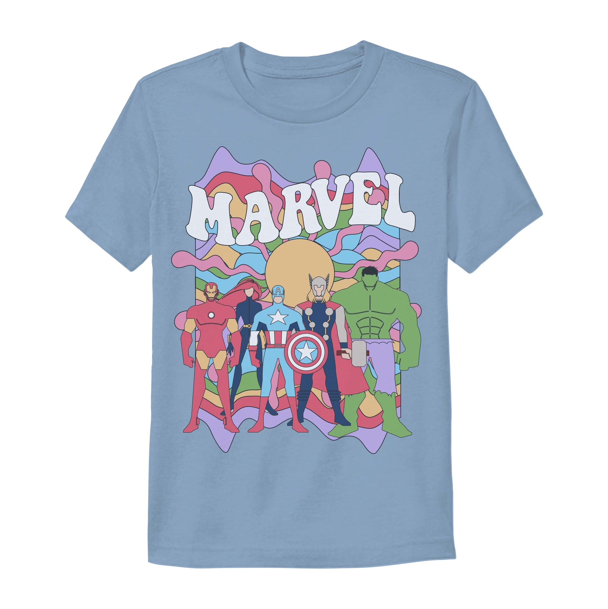 Retro Marvel Cartoon Graphic Tee