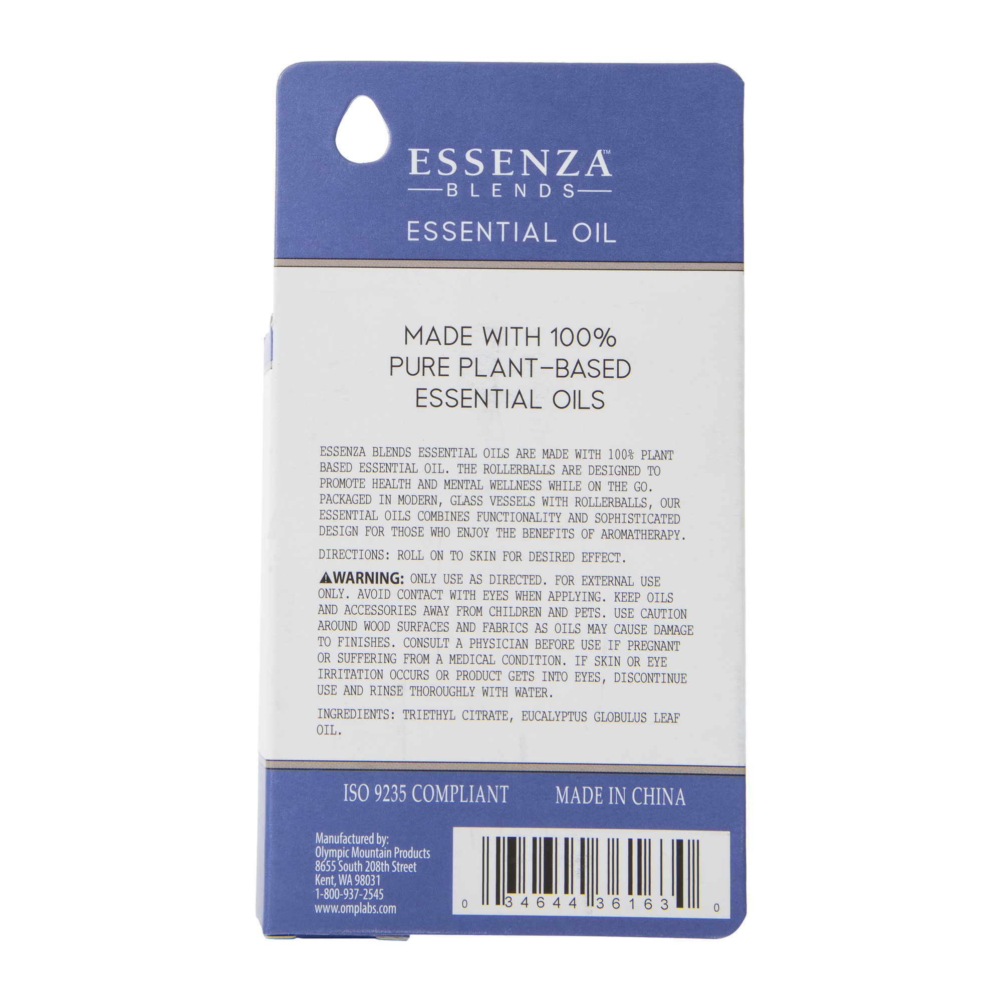 Essenza™ Roll-On Essential Oil 0.30 Fl.oz
