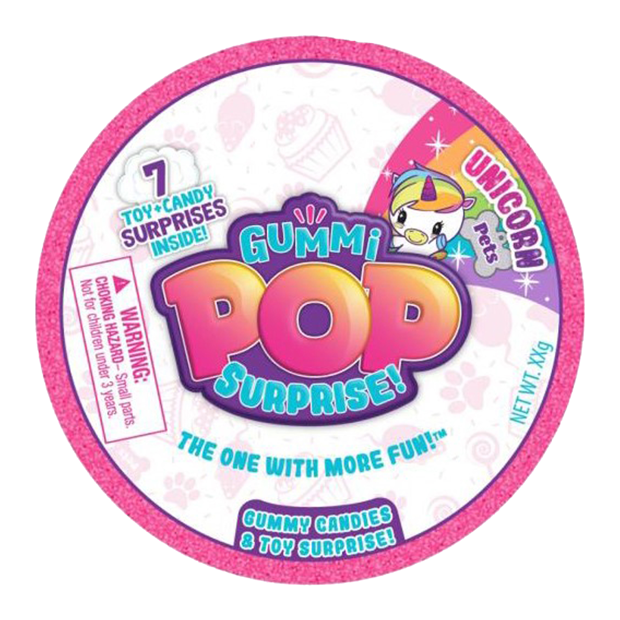 Gummi Pop Surprise 0.7oz - Unicorn Pets