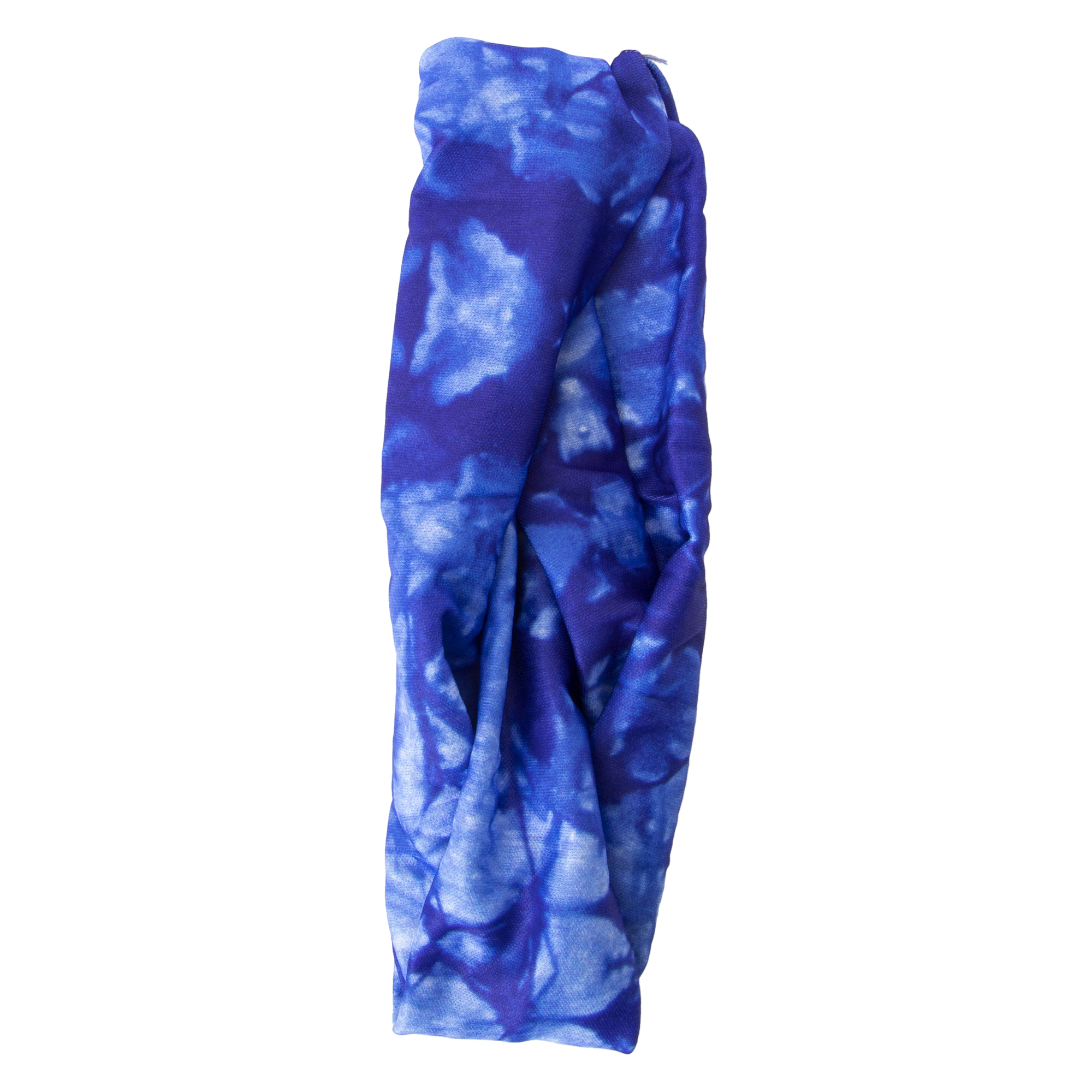 Wide Knot Tie-Dye Hair Wrap