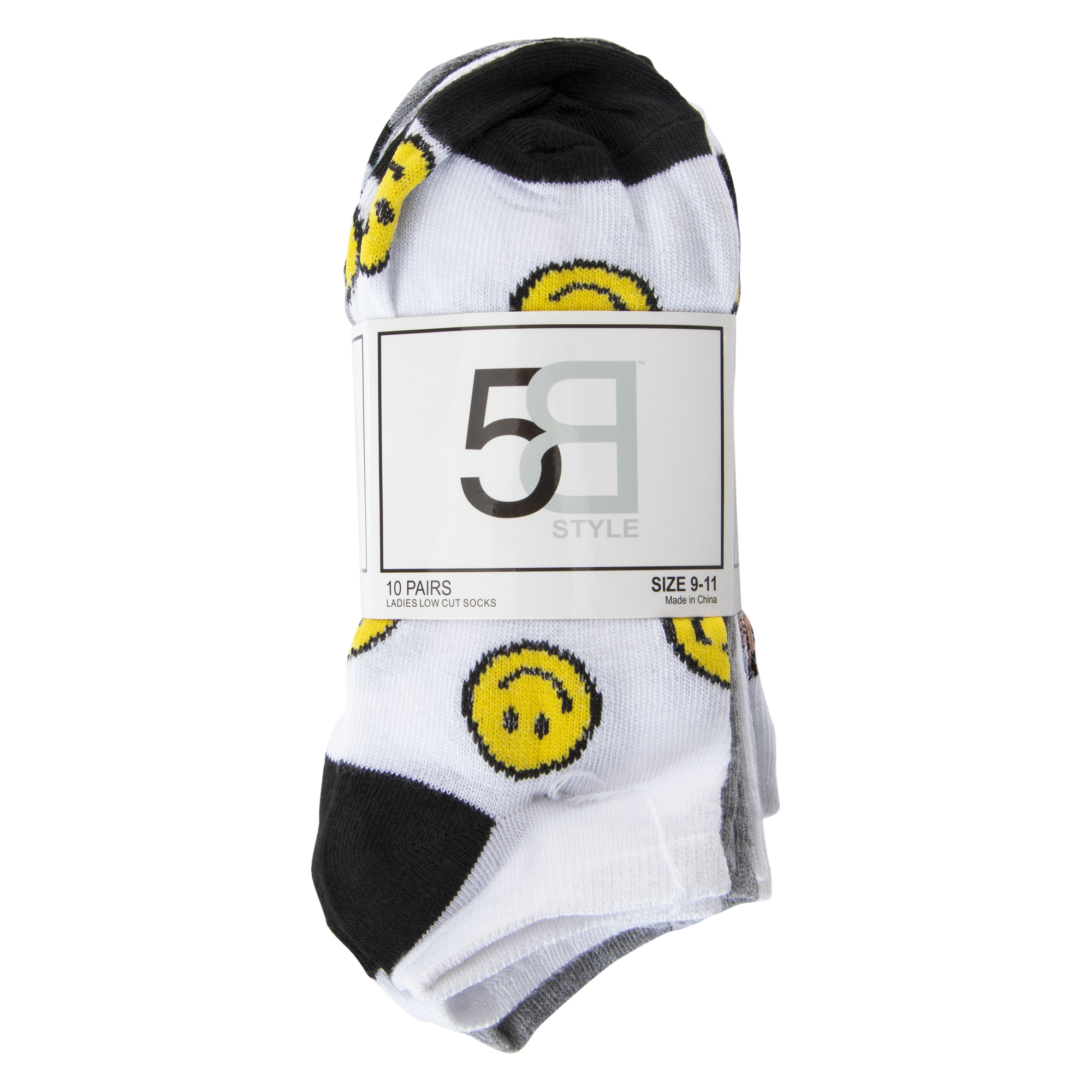 Ladies Retro Icons Low-Cut Socks 10-Pack
