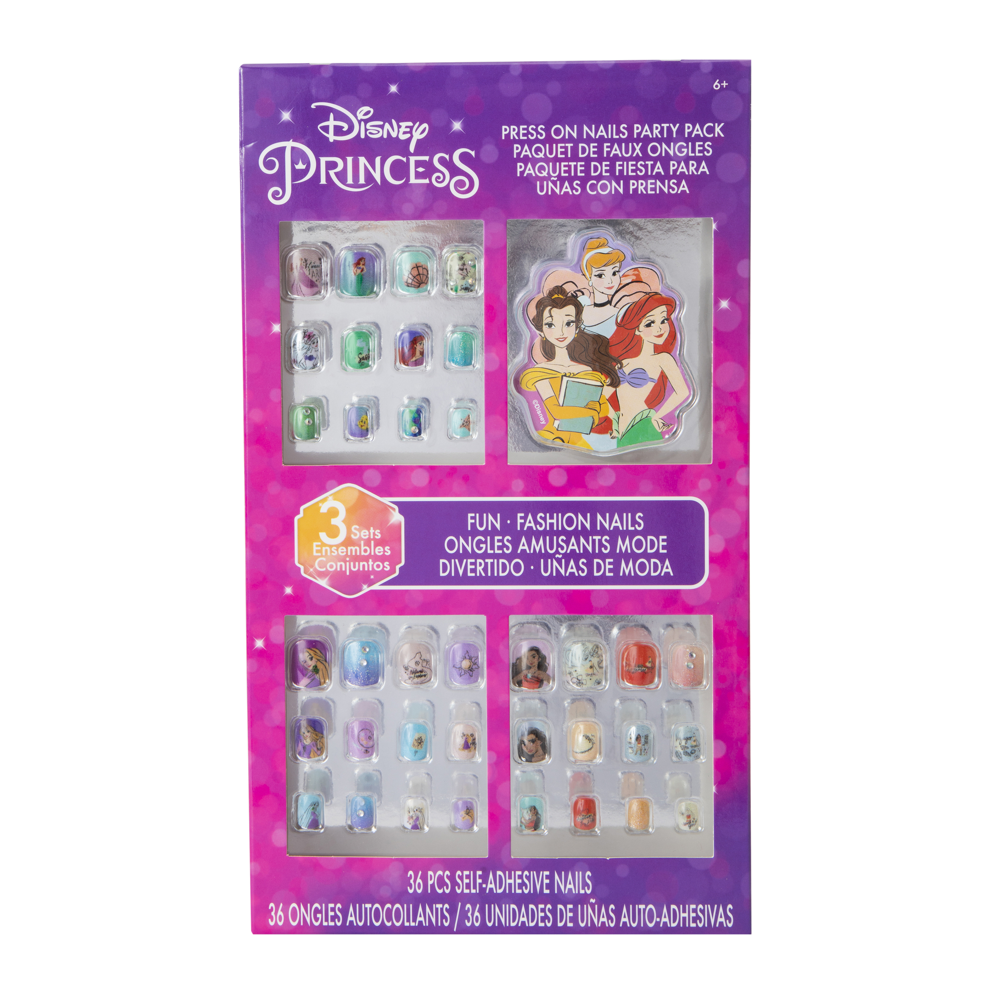 Disney Press-On Nail Set 36-Piece