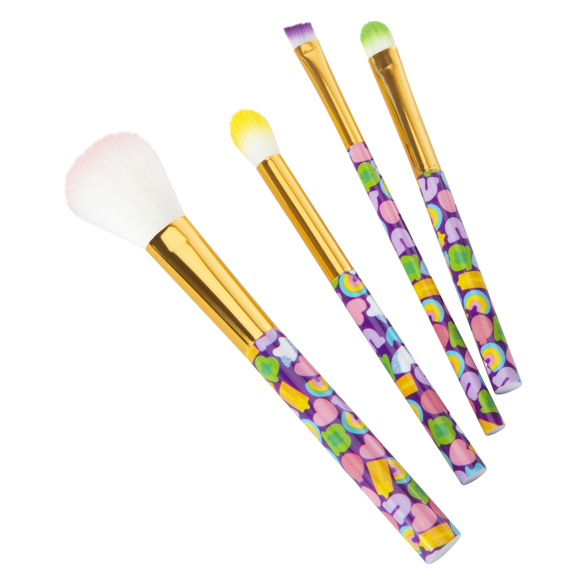 Lucky Charms™ Cosmetic Brush Set 4-Piece