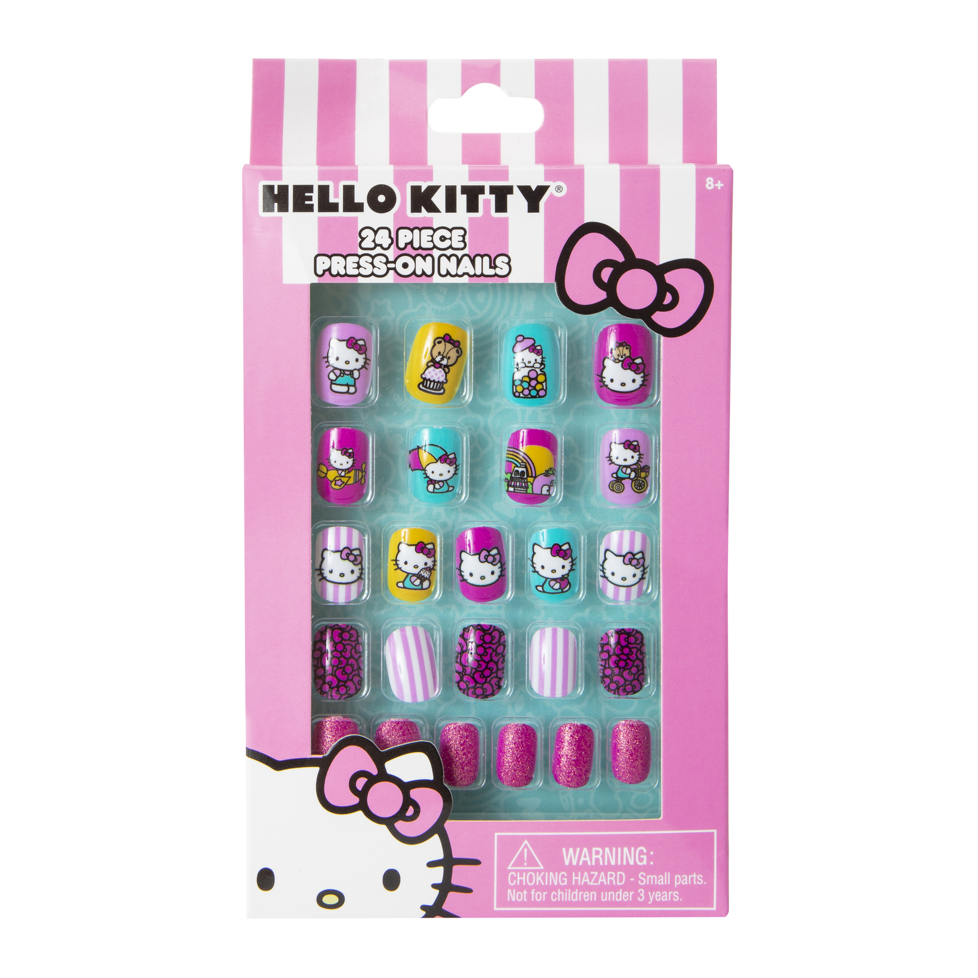 Hello Kitty™ Press-On Nails Set 24-Piece