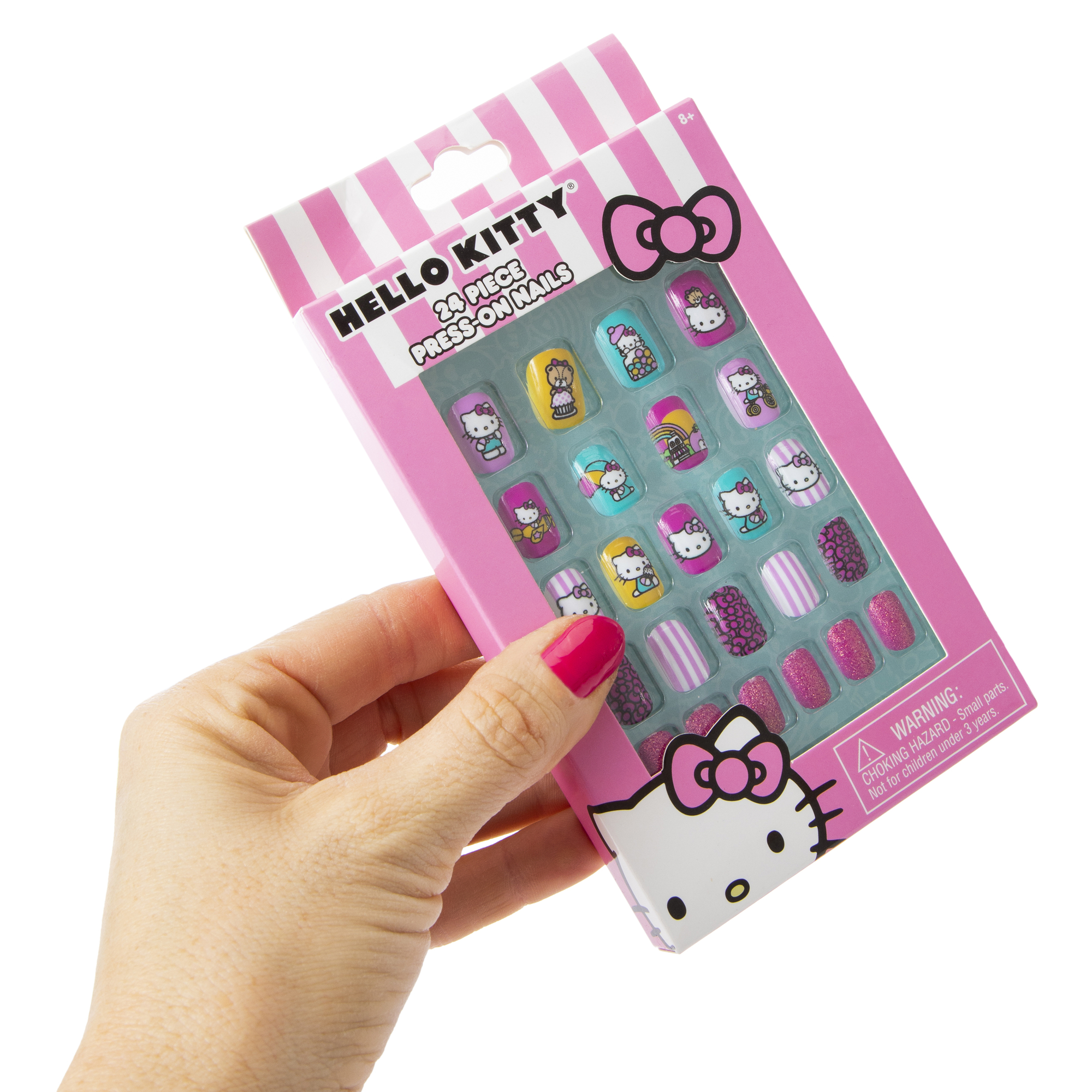 Hello Kitty™ Press-On Nails Set 24-Piece