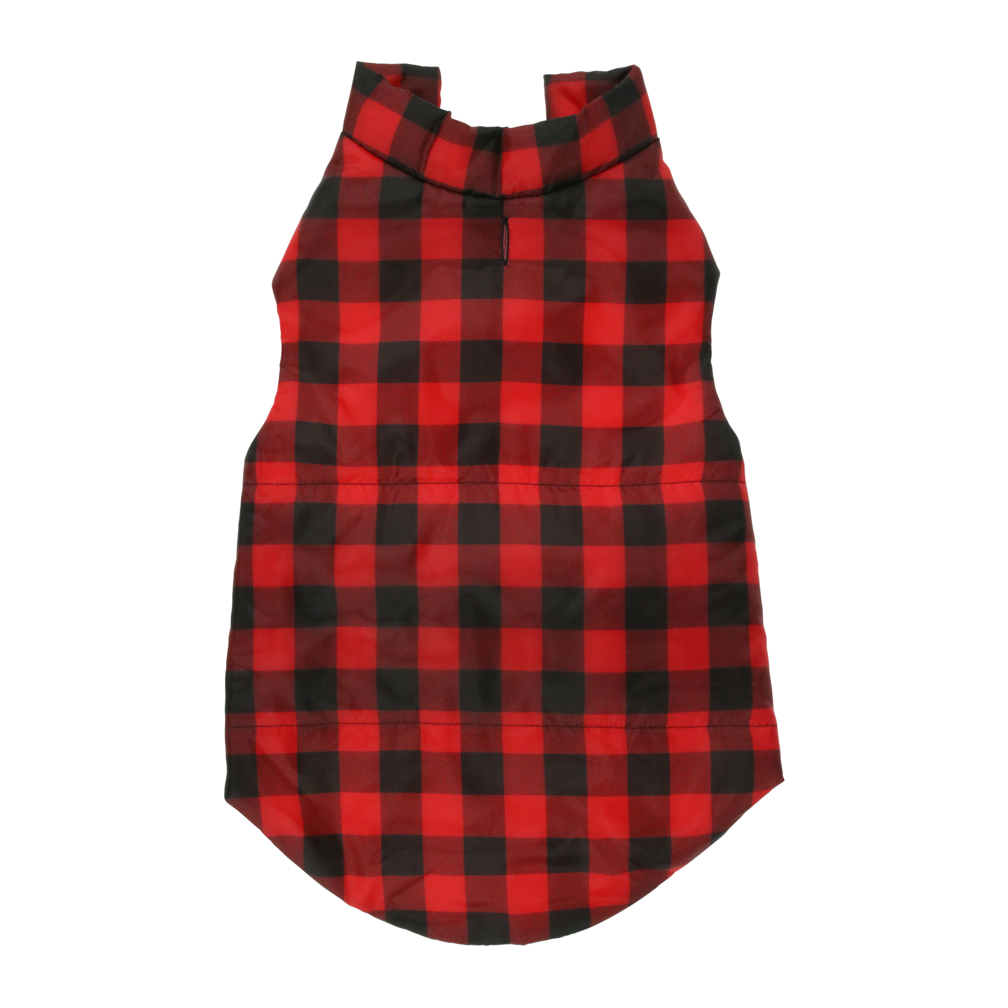 Black & White Holiday Plaid Dog Jacket