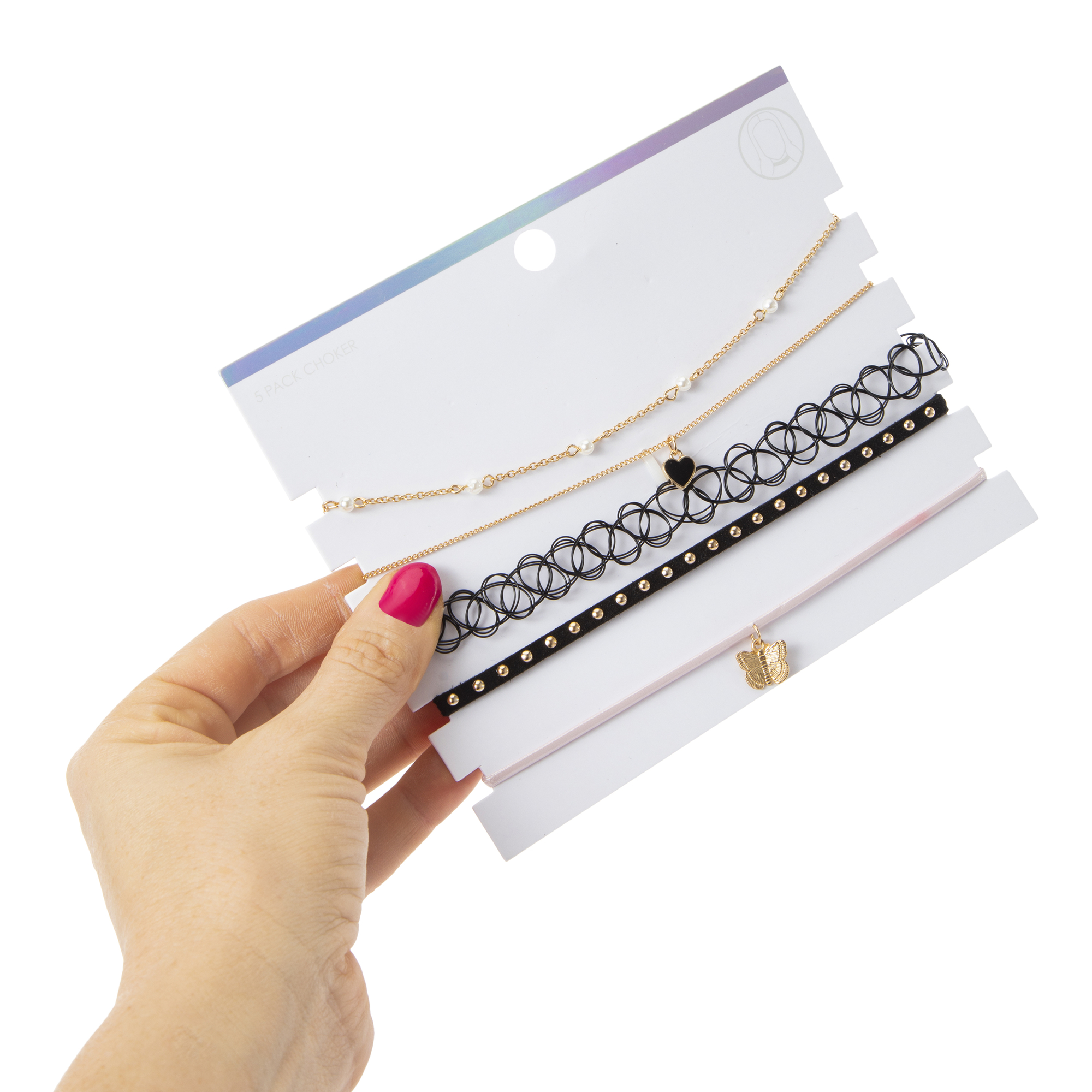 Choker Necklace 5-Pack