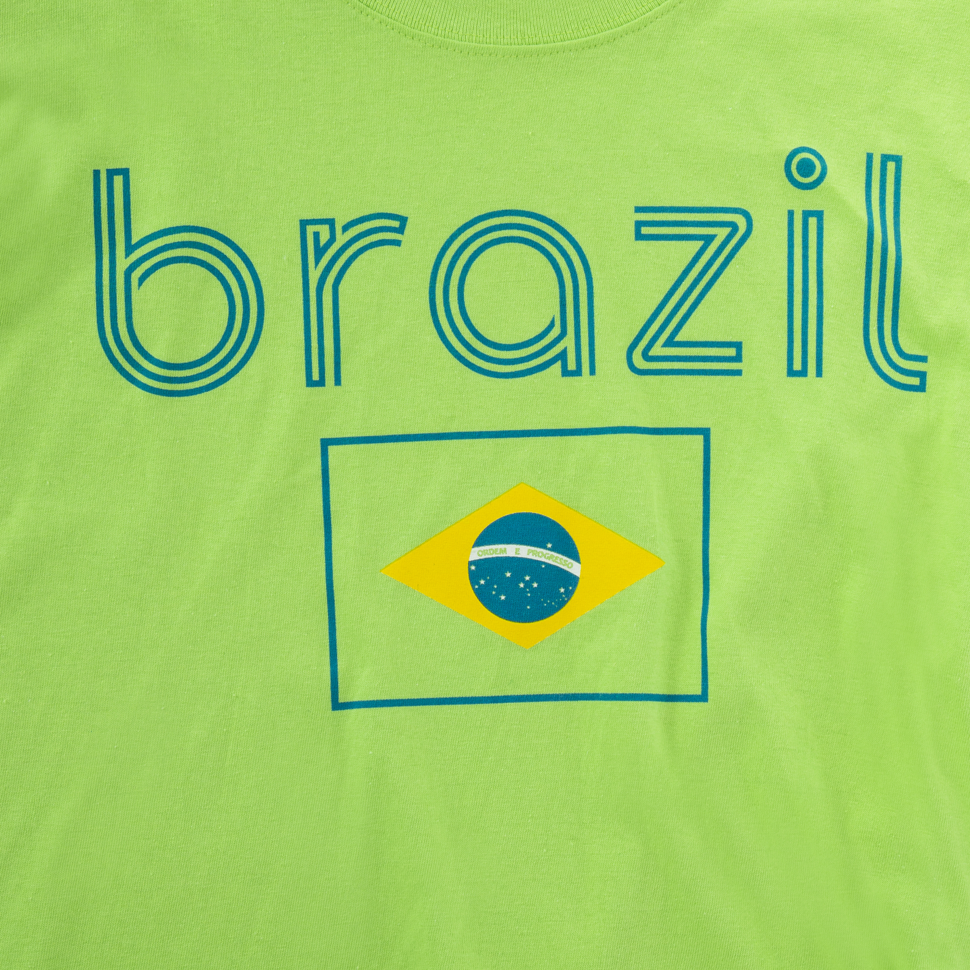 Brazil Flag Graphic Tee