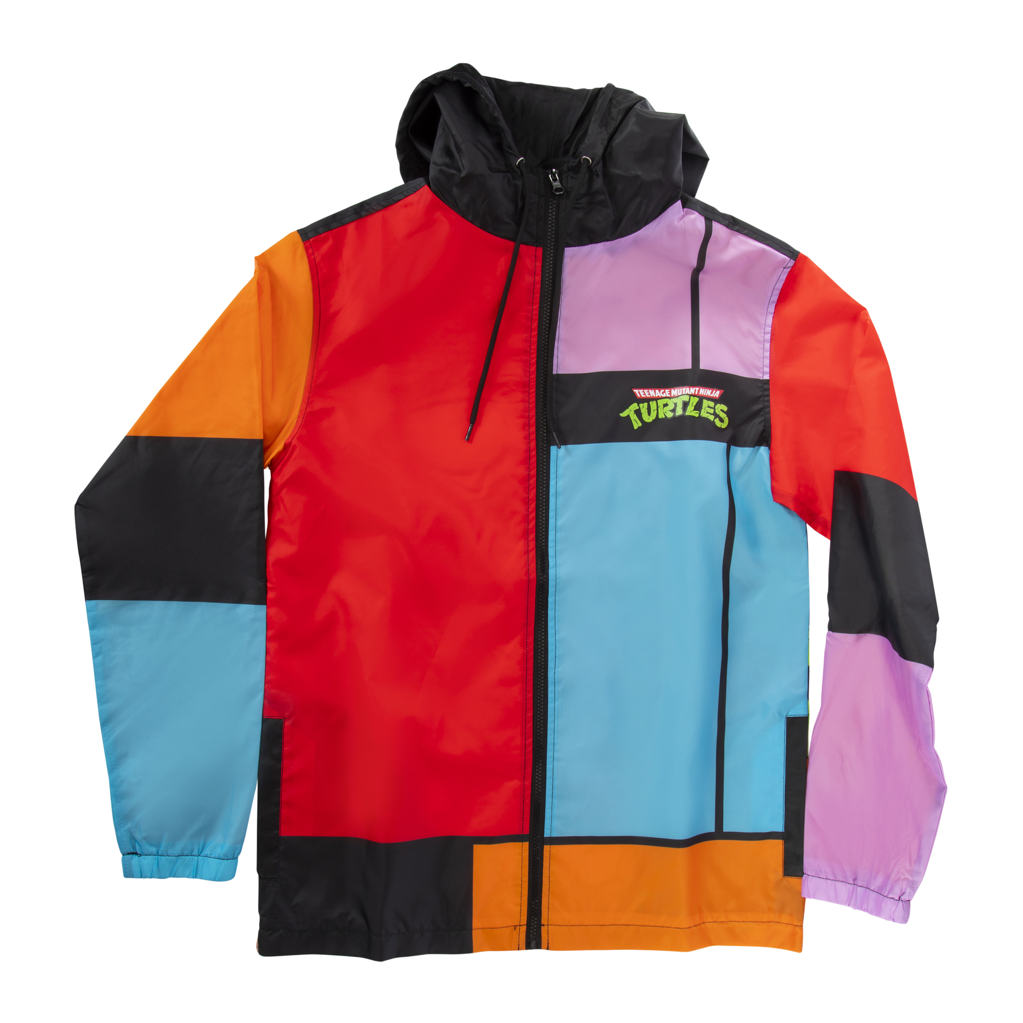 Young Mens Teenage Mutant Ninja Turtles® Color Block Windbreaker