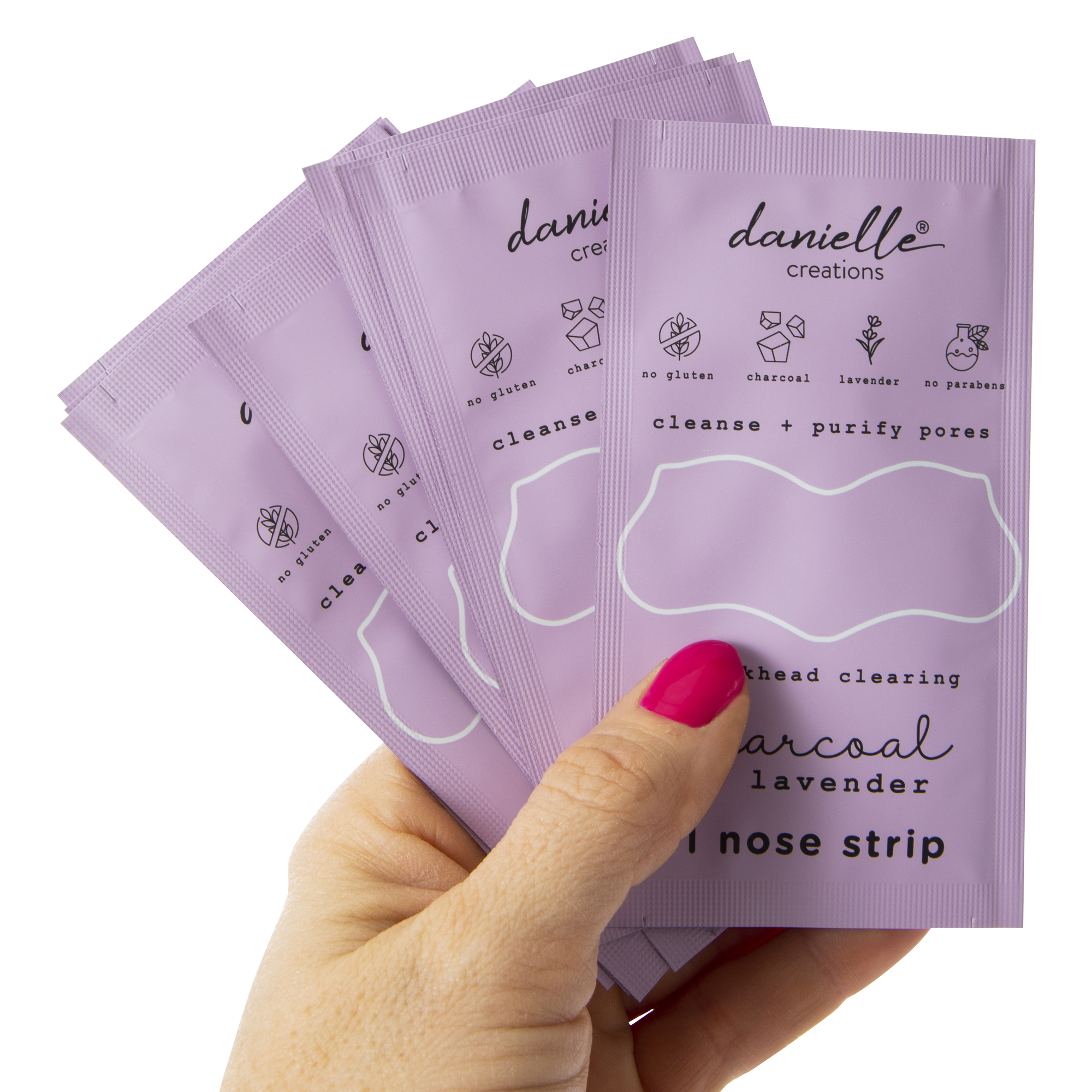 Danielle Creations® Blackhead Clearing Tea Tree & Aloe Vera Nose Stripes 8-Pack