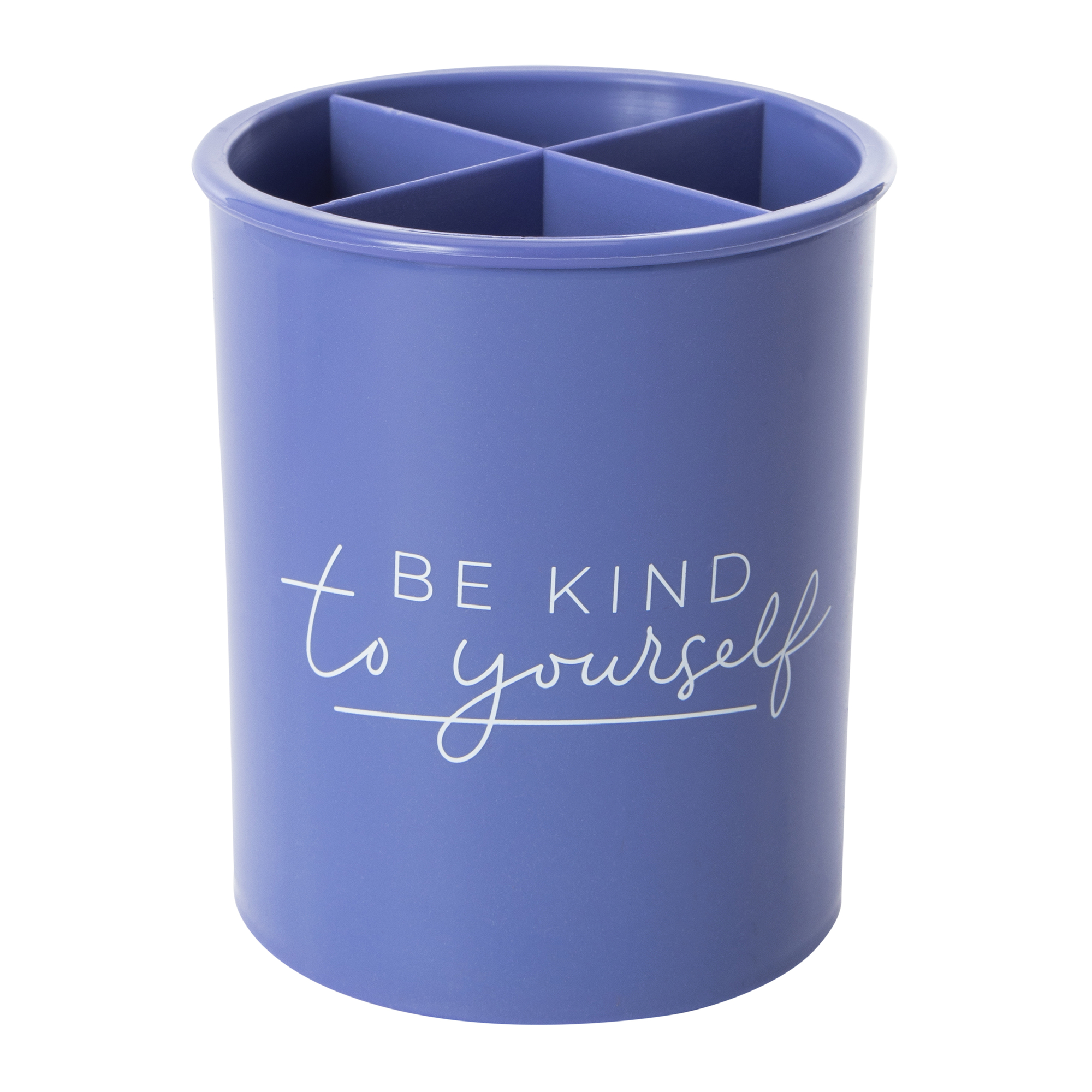 Makeup Brush Holder With Storage Compartments