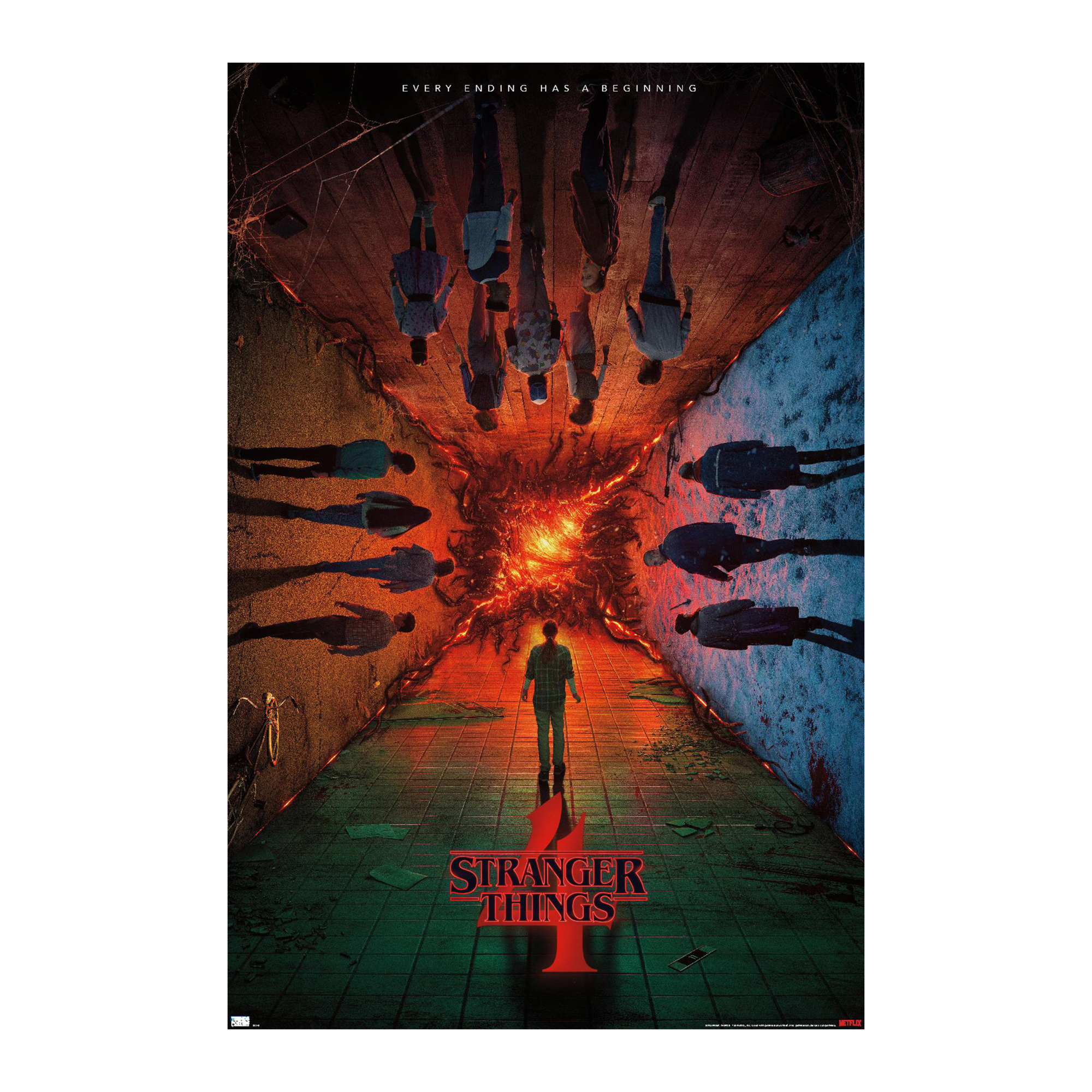 Stranger Things Season 4 Poster 22.375in x 34in