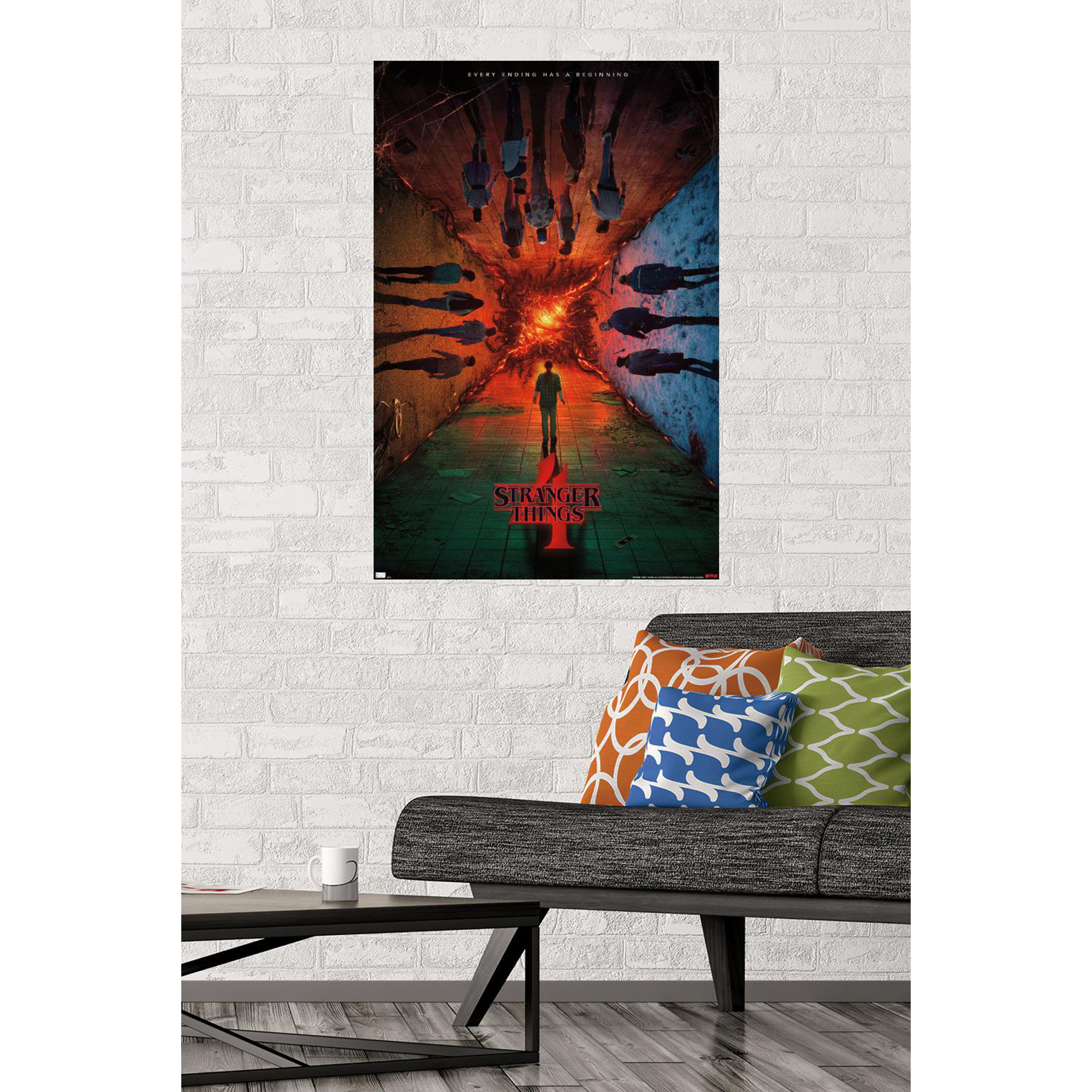 Stranger Things Season 4 Poster 22.375in x 34in