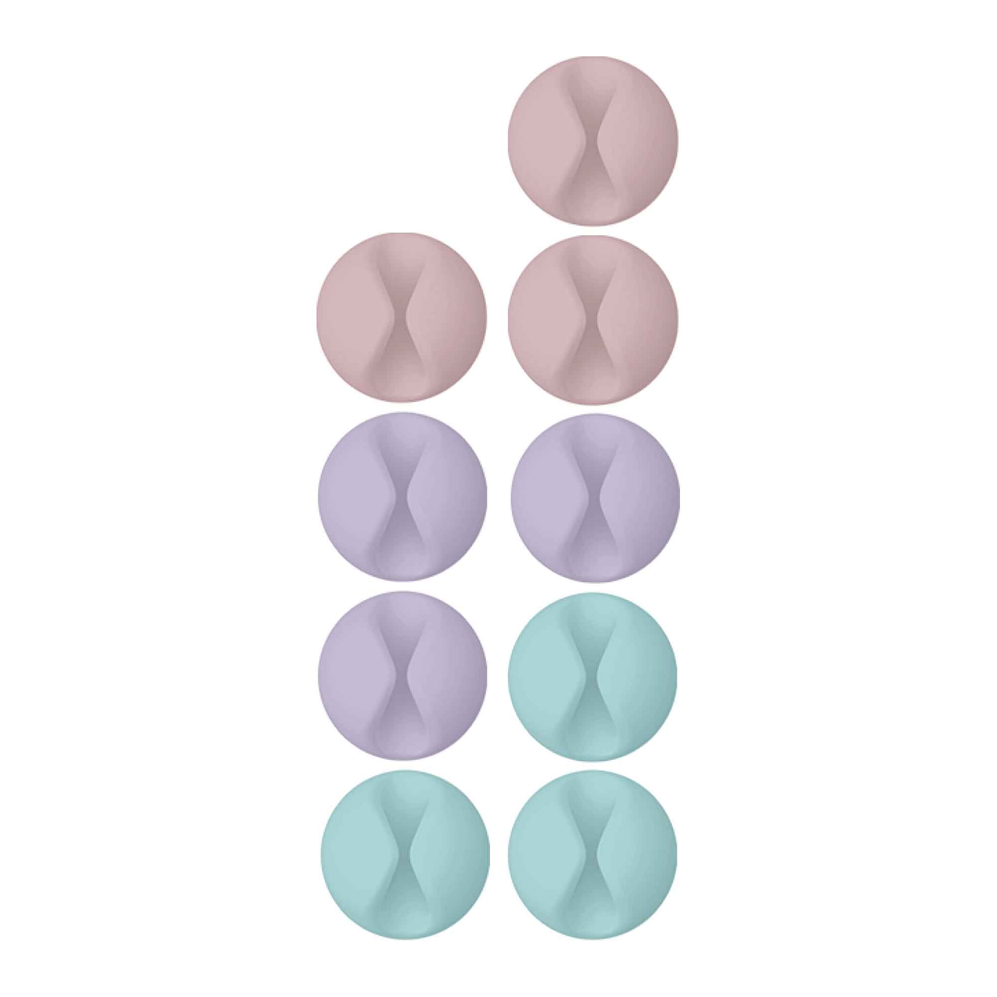 Stick-On Cable Dots Organizers 9-Pack