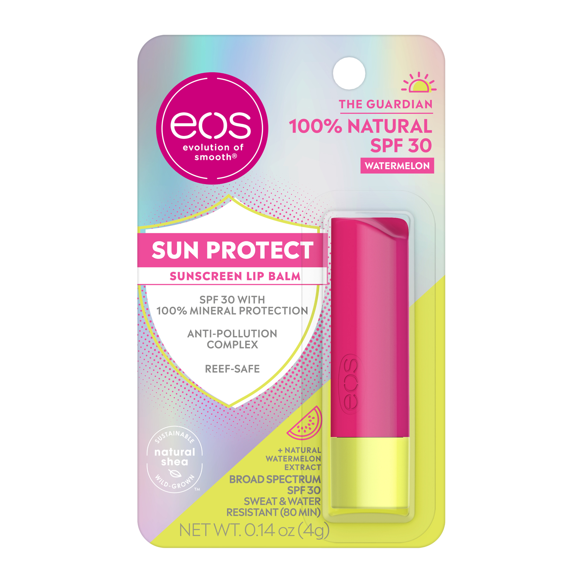 Eos® Sun Protect Spf 30 Lip Balm 0.14oz - Watermelon
