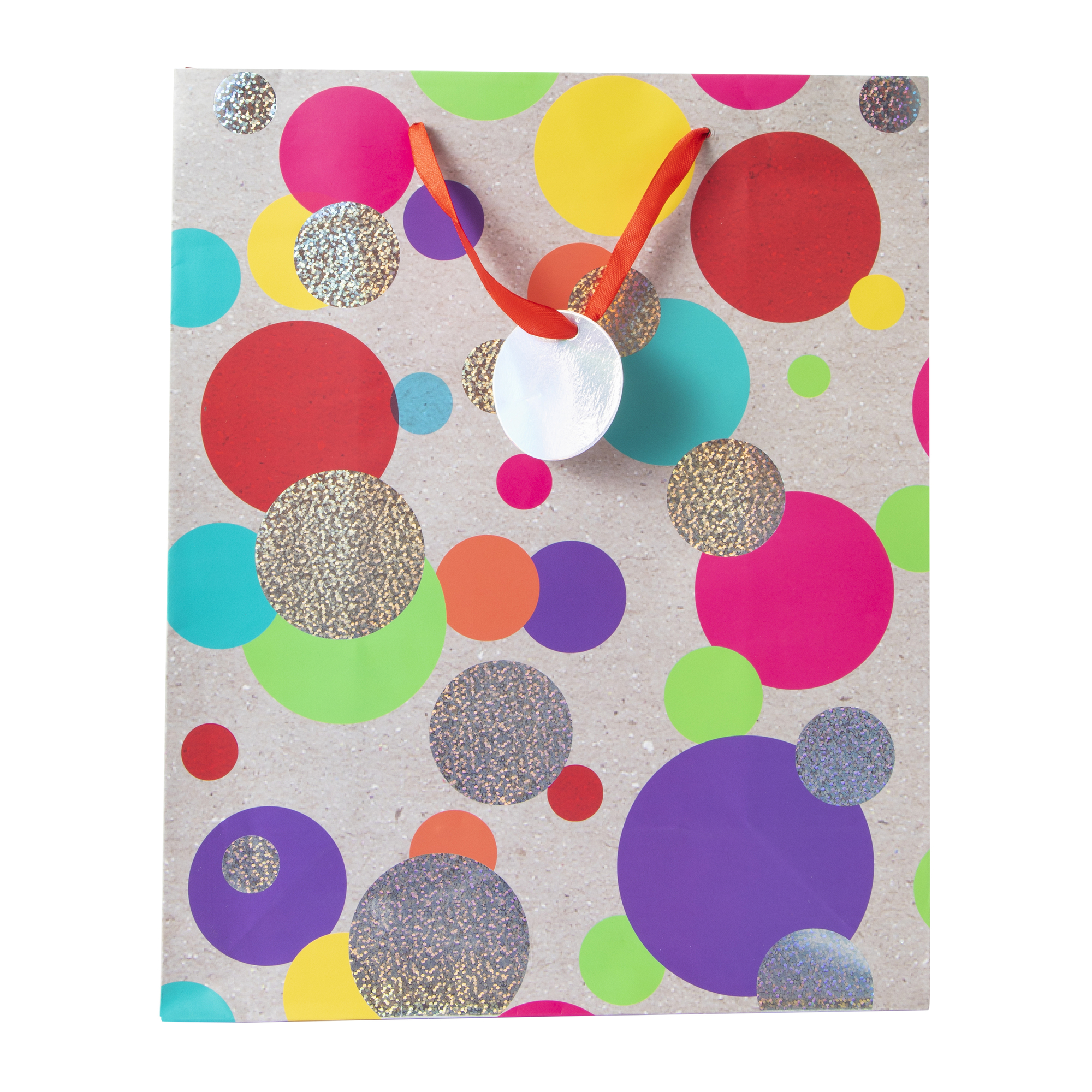 Large Holographic Gift Bag 12.75in x 10.37in