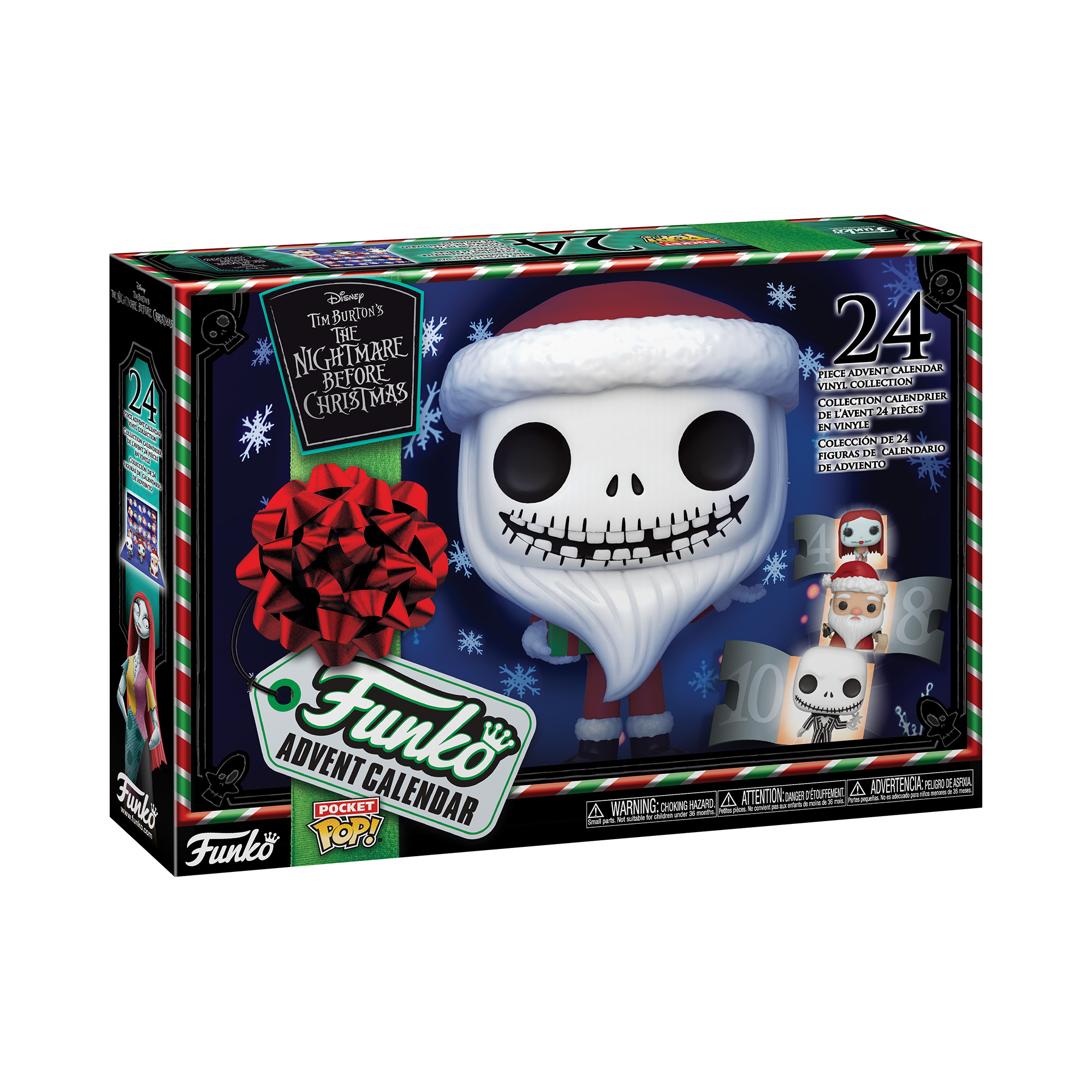 Funko Advent Calendar 24-Piece - Disney Tim Burton's The Nightmare Before Christmas