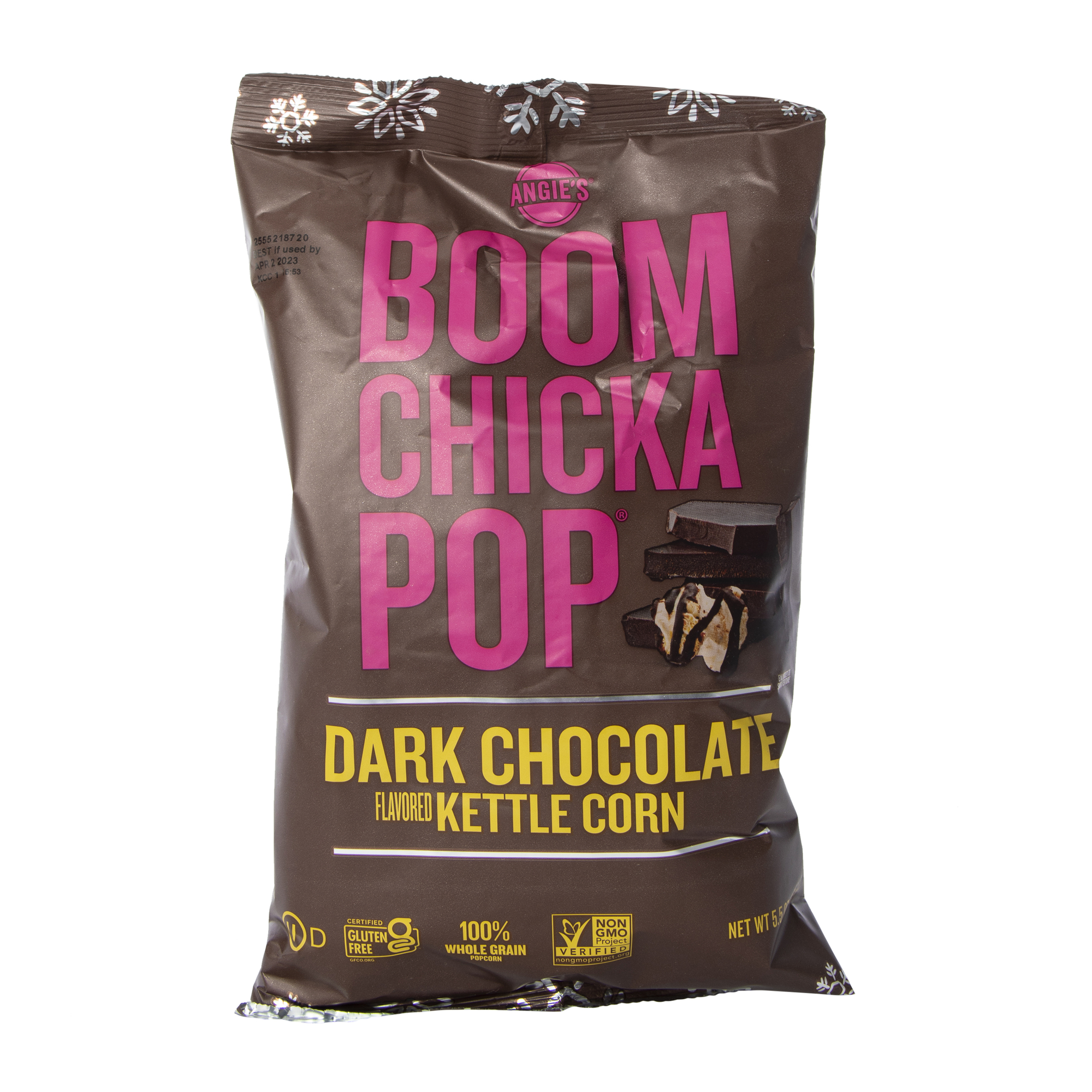 Angie's Boomchickapop® Dark Chocolate Flavored Sea Salt Kettle Corn 5.5oz