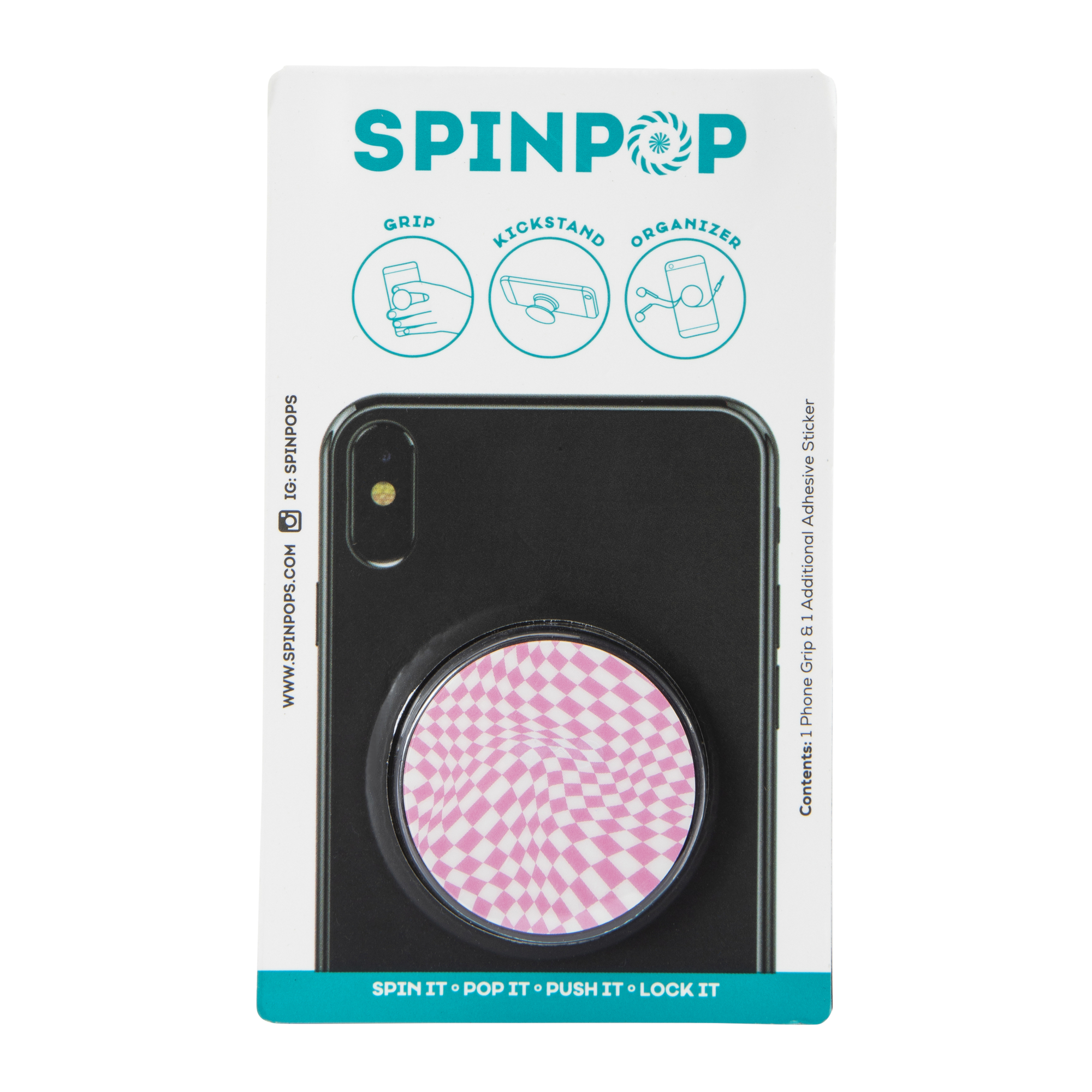 Spinpop Phone Grip & Stand, Series 11