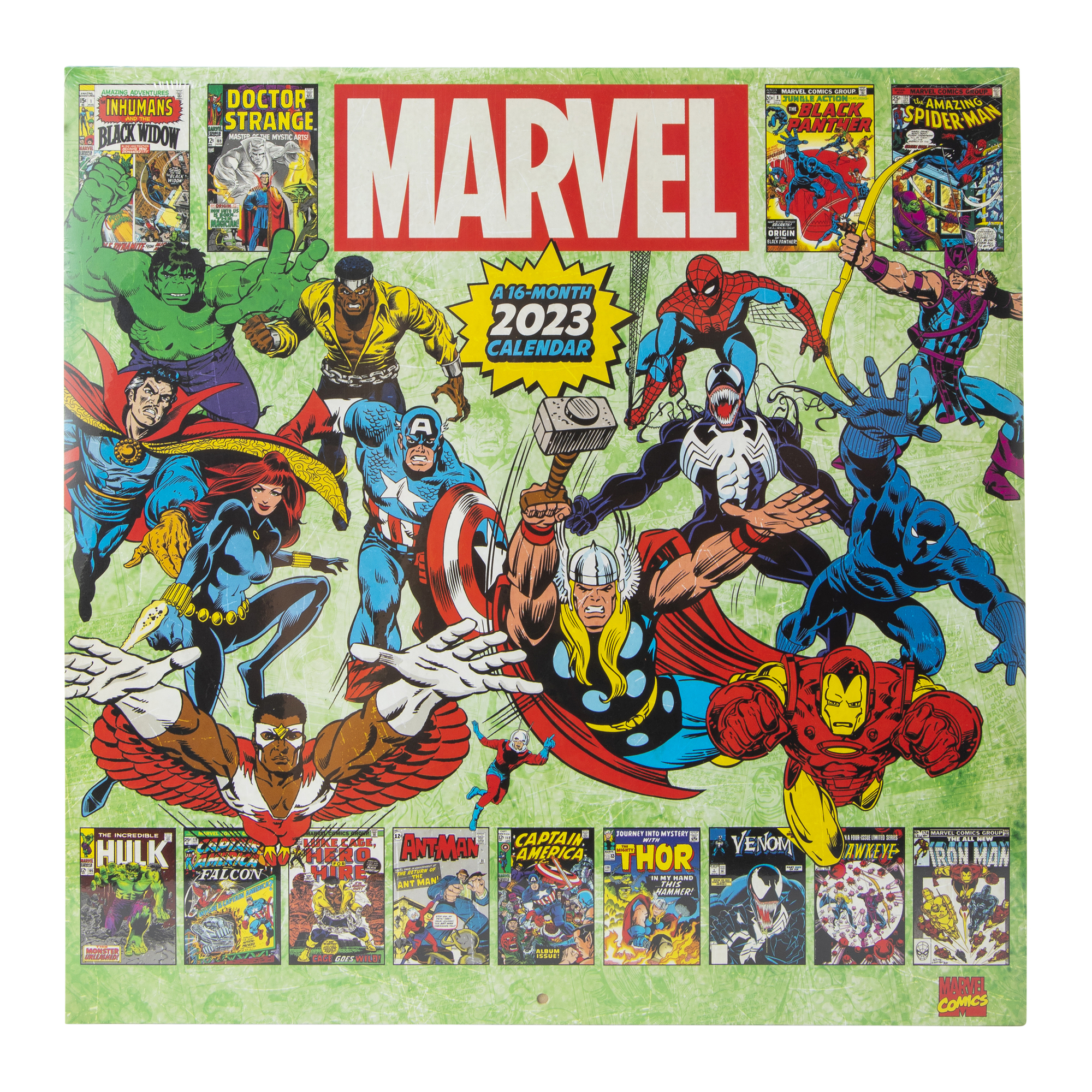 Marvel® 16-Month 2023 Wall Calendar