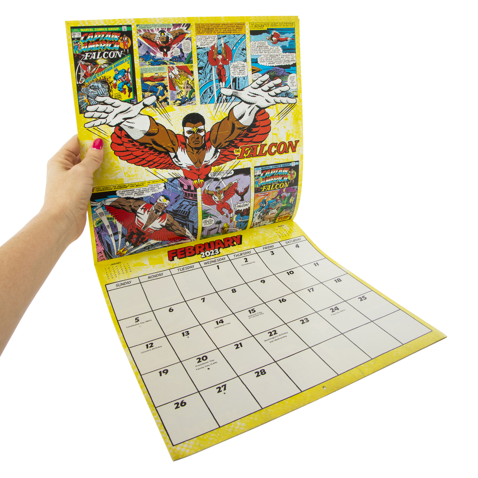 Marvel® 16-Month 2023 Wall Calendar