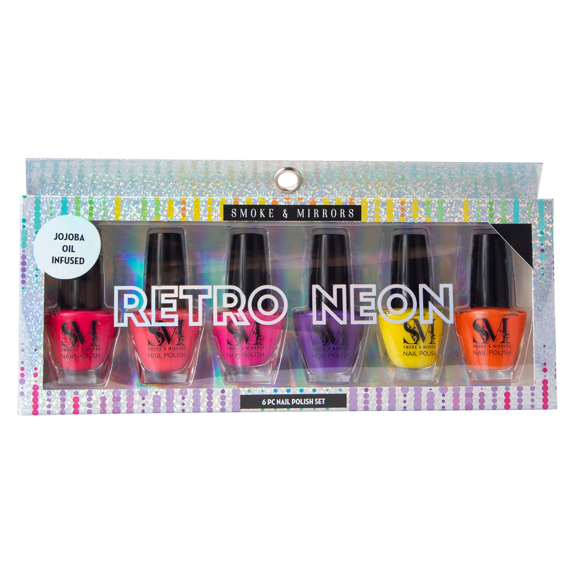 Smoke & Mirrors Nail Polish Set 6-Piece - Retro Neon