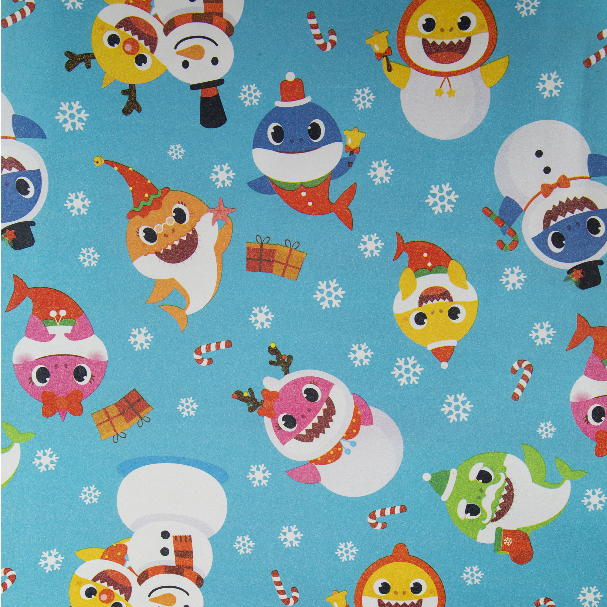 Kids Holiday Wrapping Paper 5Yd - Baby Shark™