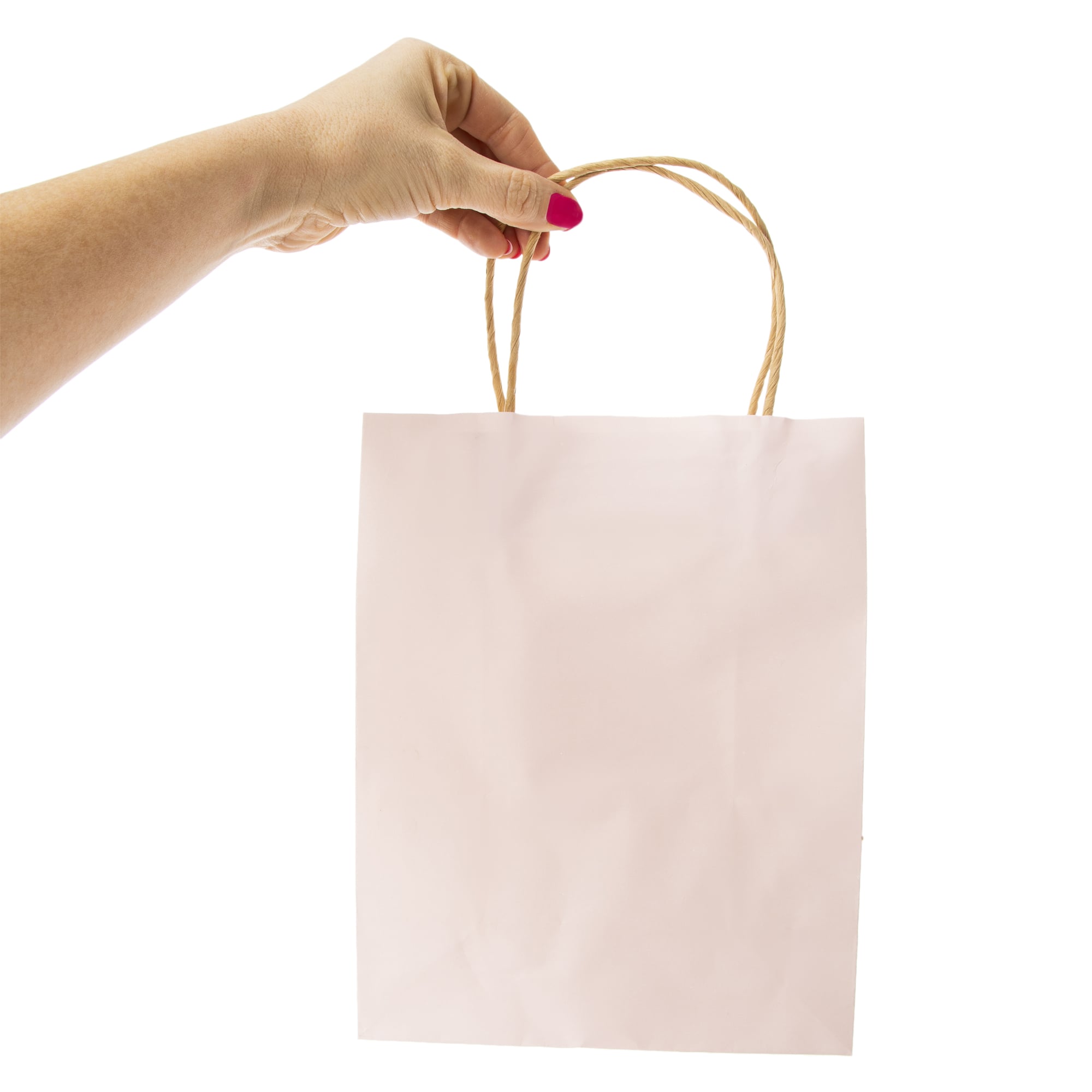 Medium Recyclable Eco Friendly Kraft Bags 10in x 7.95in 8-Count