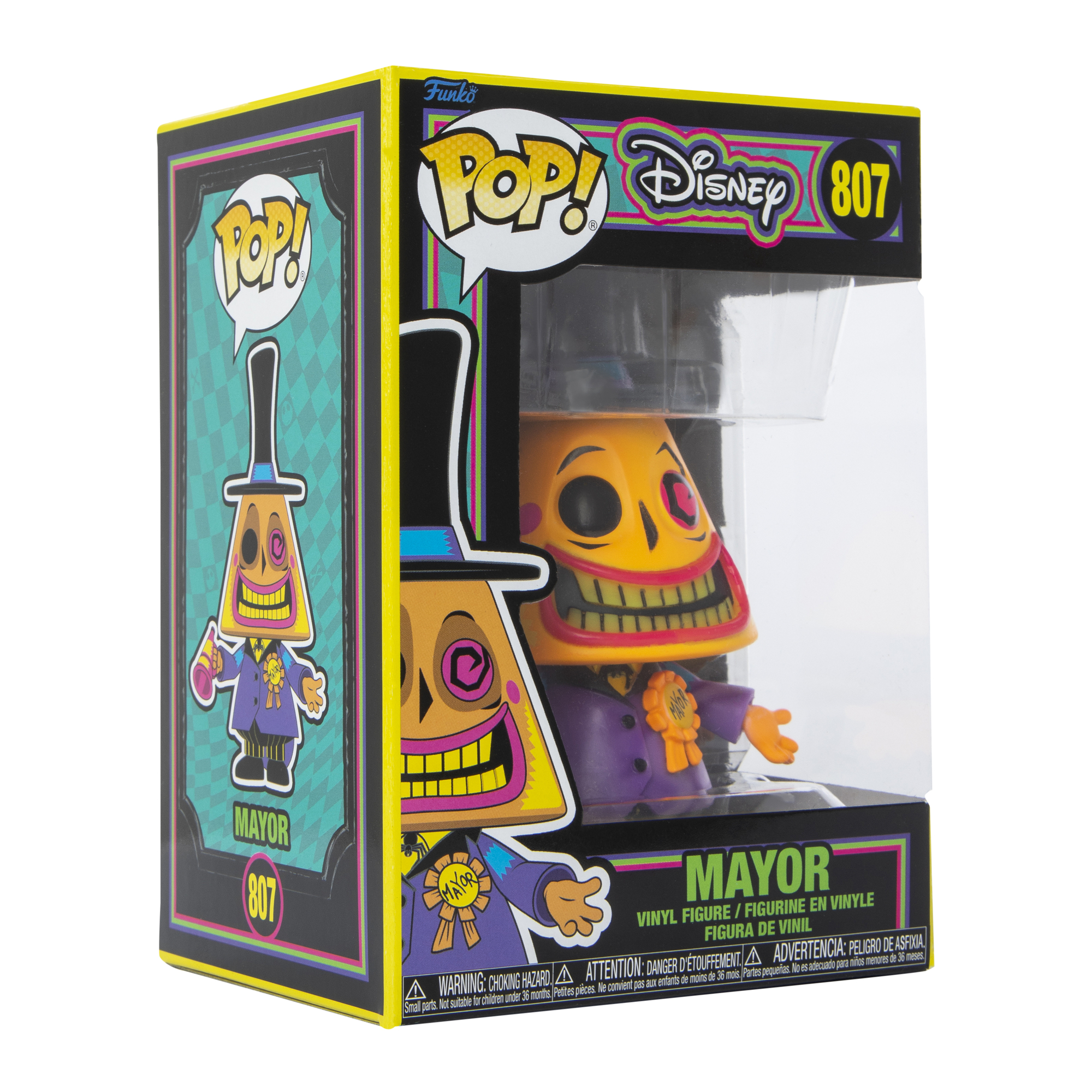 Funko Pop! Blacklight Disney Tim Burton's The Nightmare Before Christmas Vinyl Figure