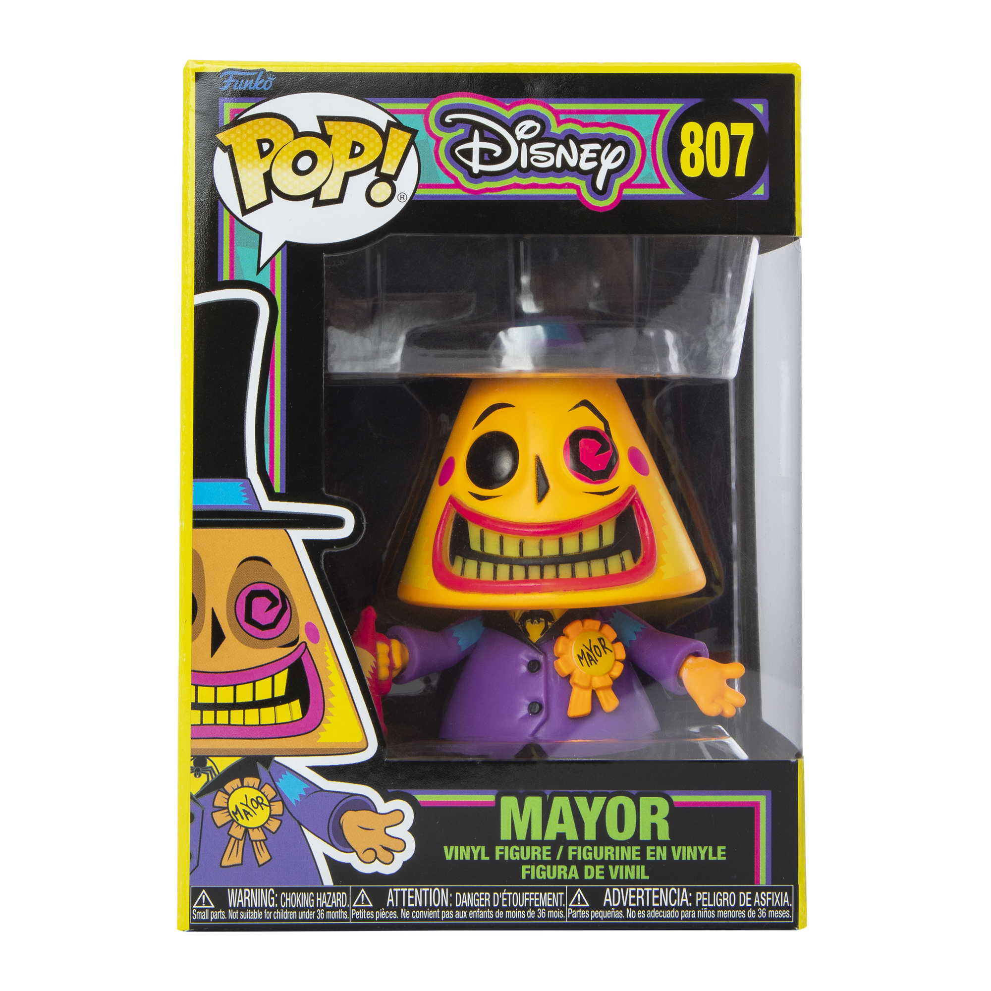 Funko Pop! Blacklight Disney Tim Burton's The Nightmare Before Christmas Vinyl Figure