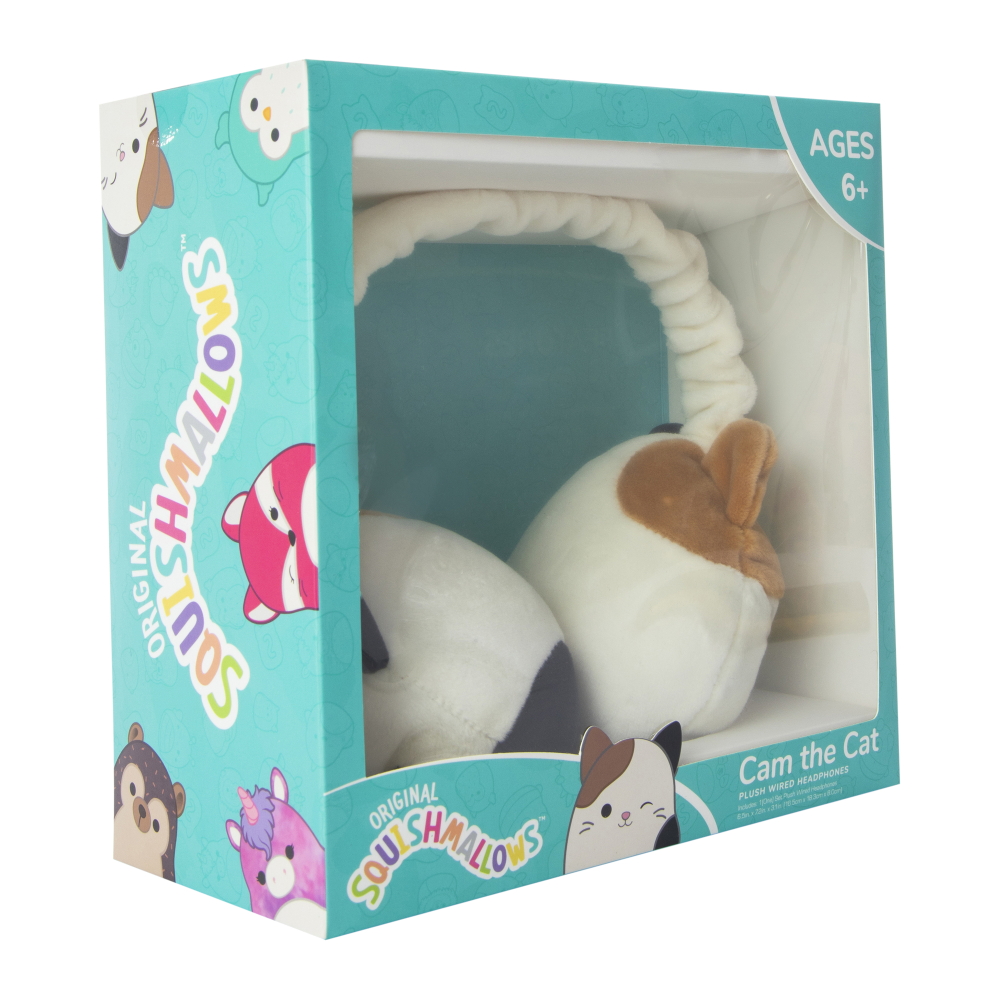 Squishmallows™ Plush Wired Headphones