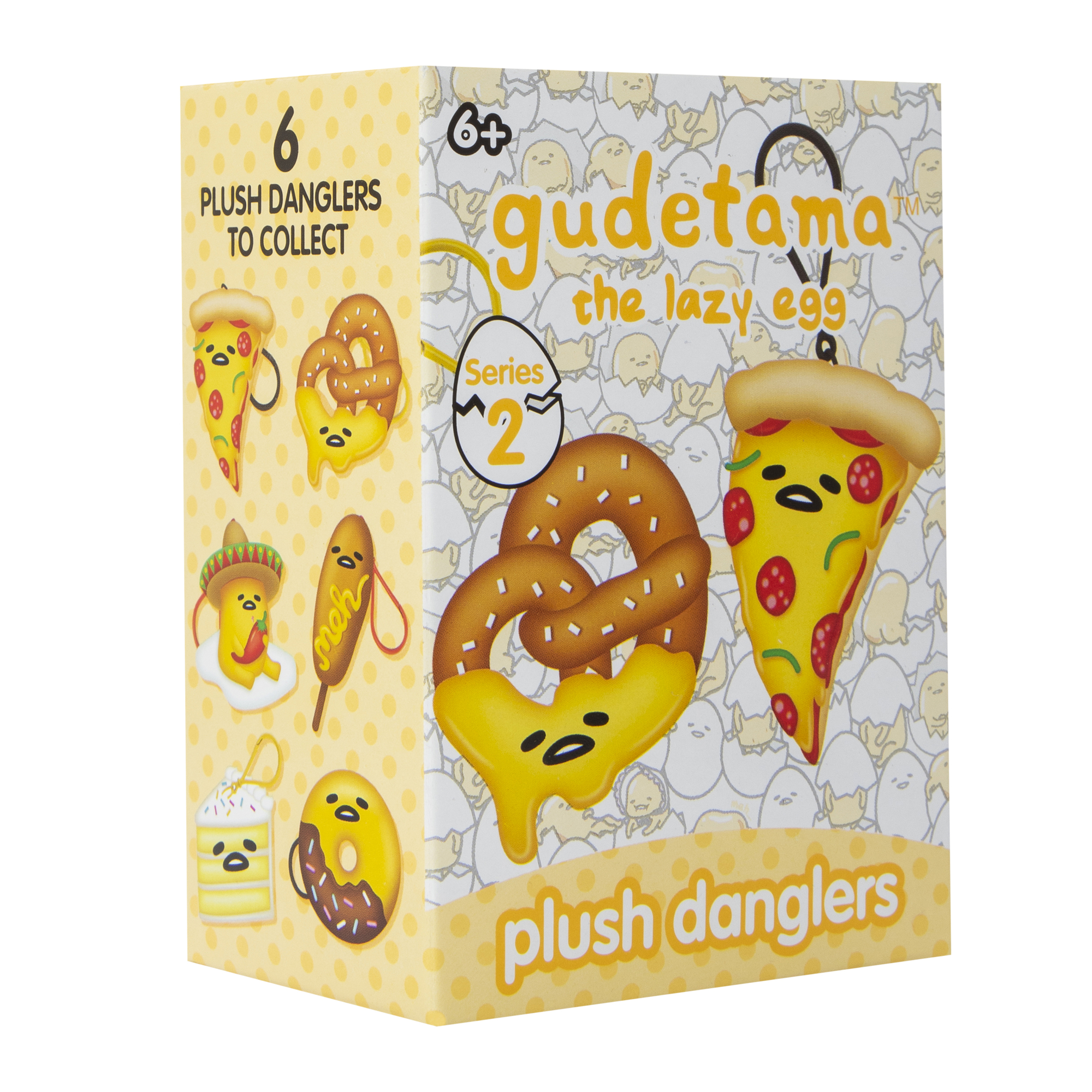 Gudetama® The Lazy Egg Series 2 Plush Danglers Blind Bag