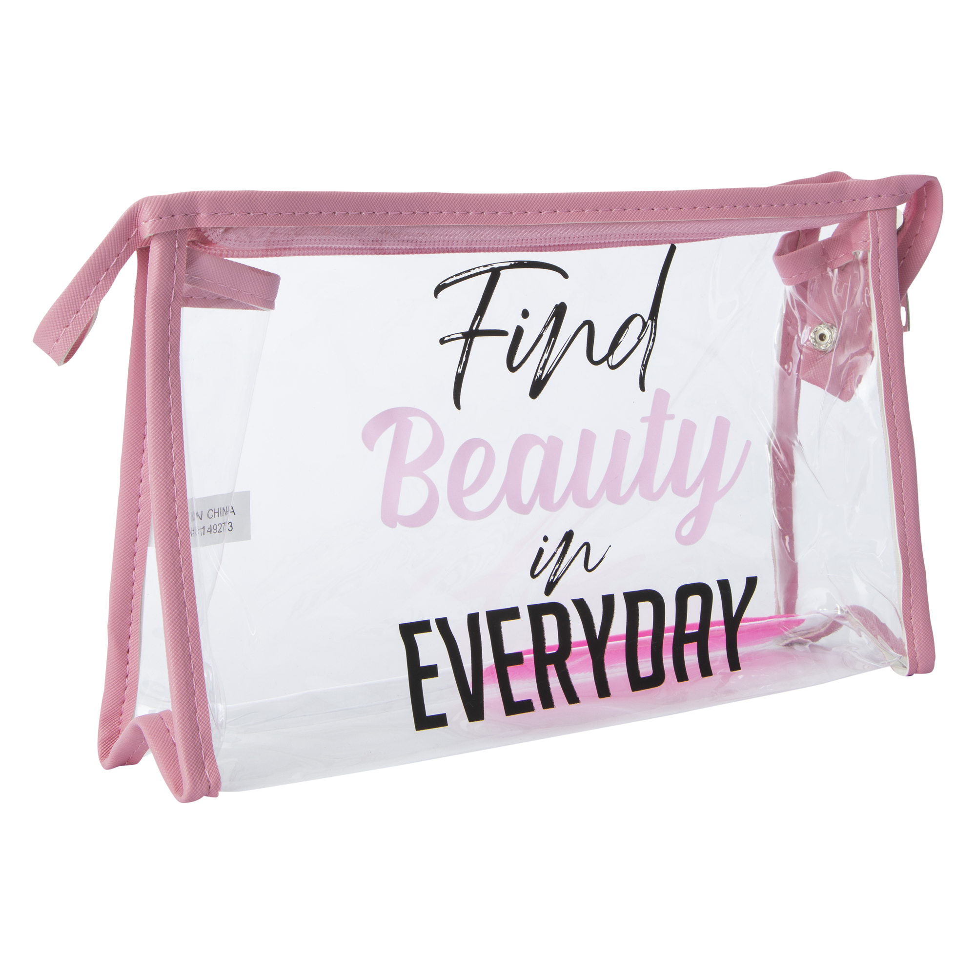 Translucent Cosmetic Bag 11in x 7in