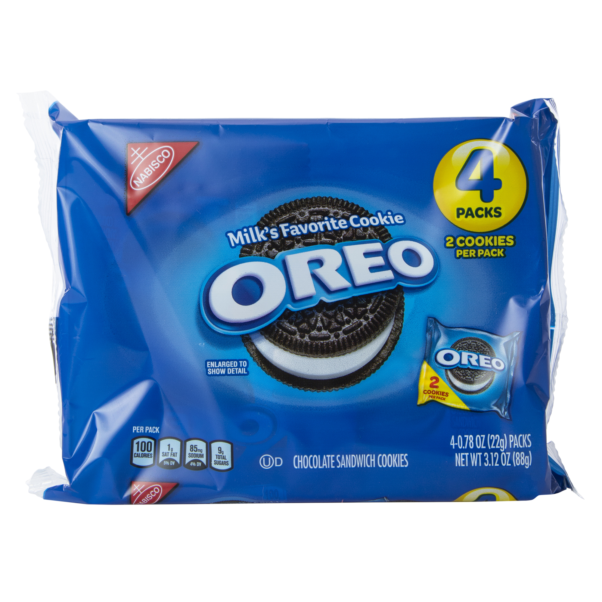 Oreo® individually Wrapped Snack Packs 4-Packs