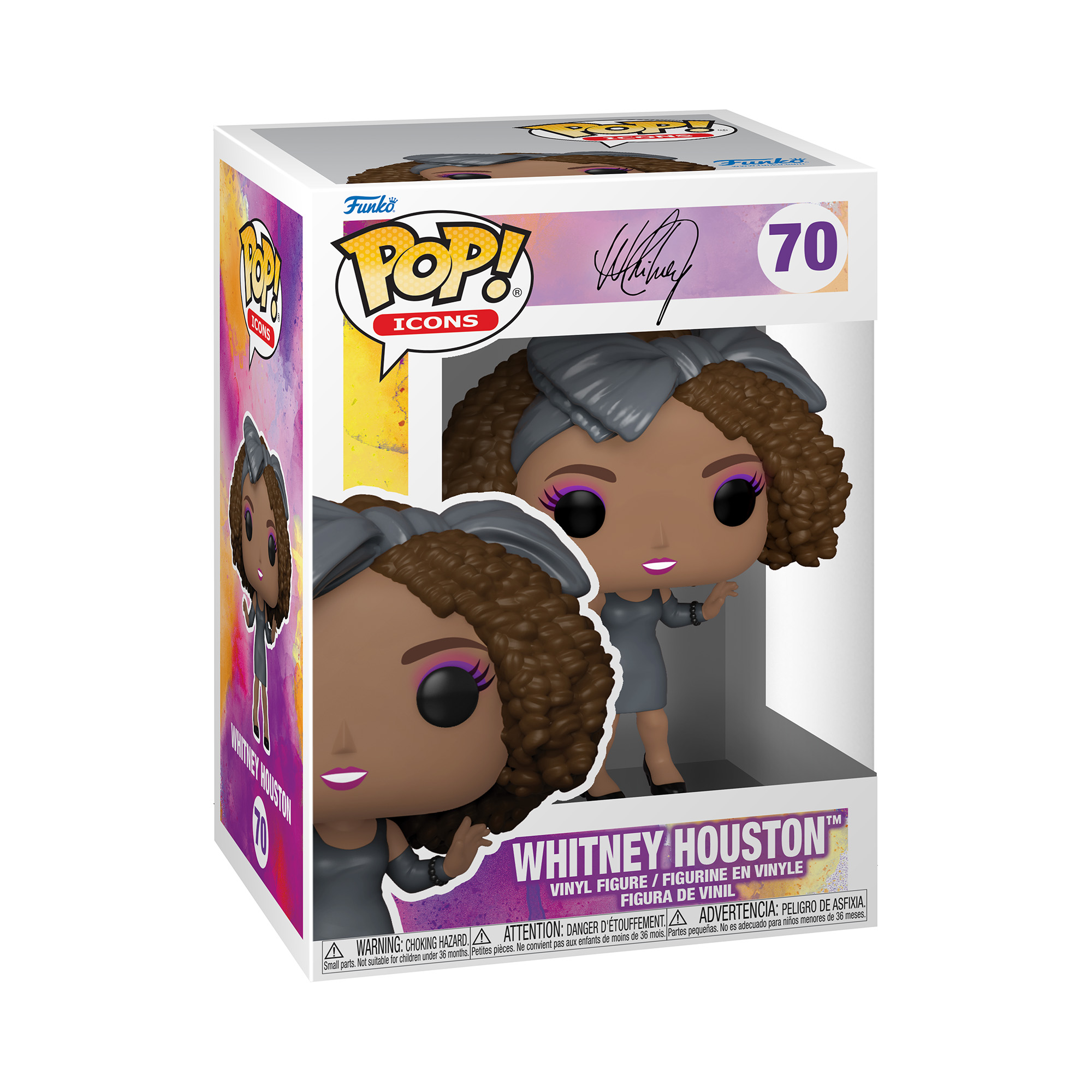 Funko Pop! Icons Whitney Houston™ Vinyl Figure