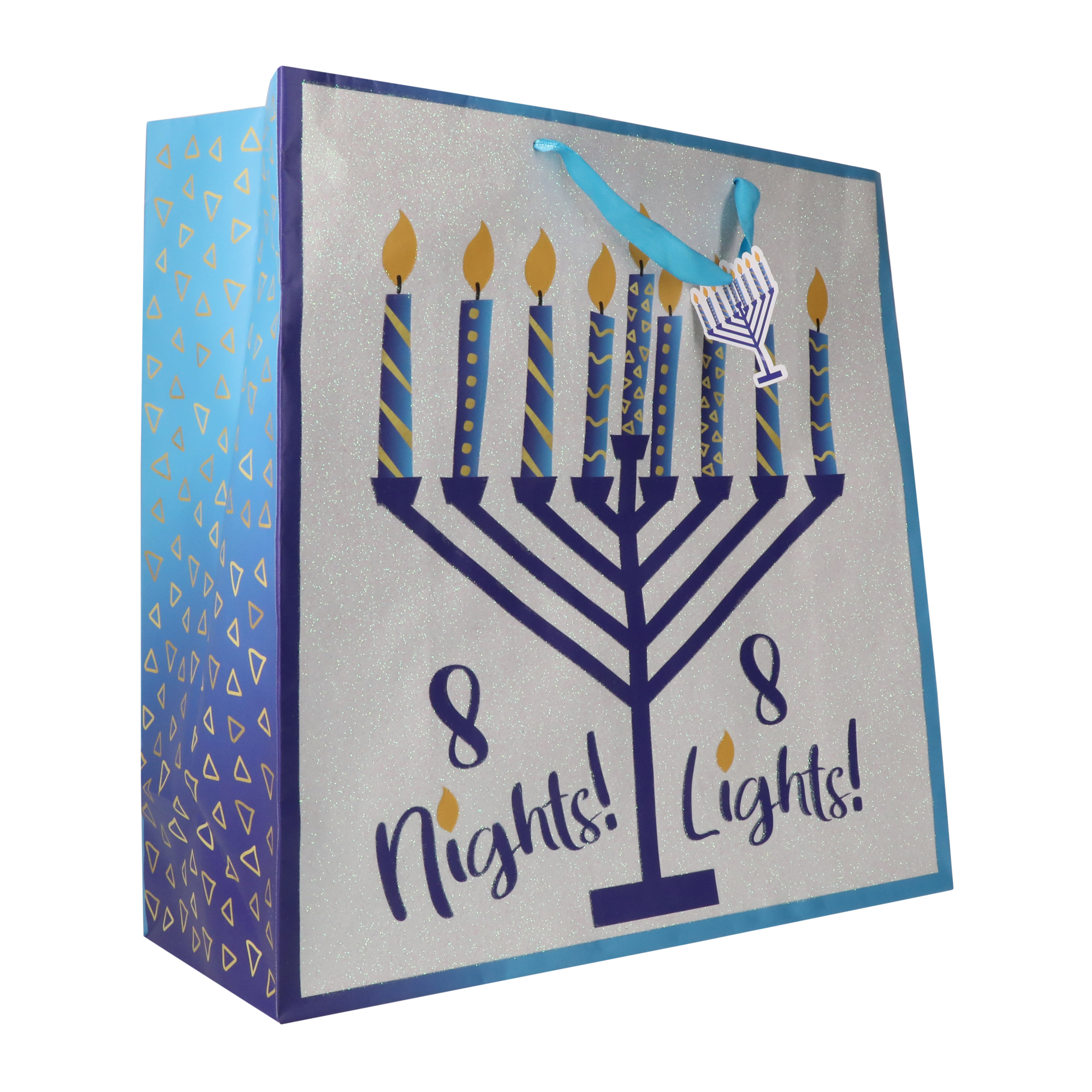 Hanukkah Jumbo Gift Bag 15in x 15in