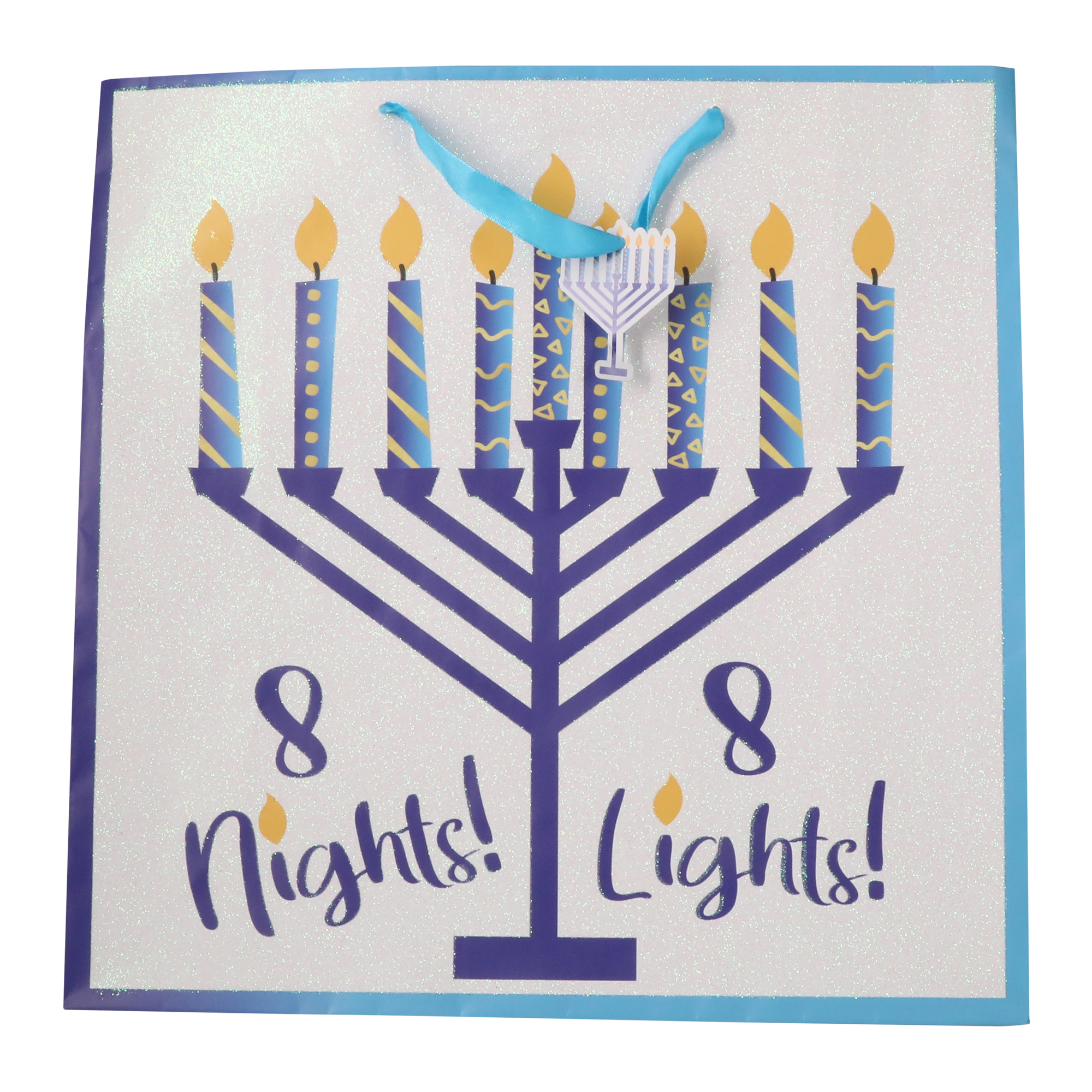 Hanukkah Jumbo Gift Bag 15in x 15in